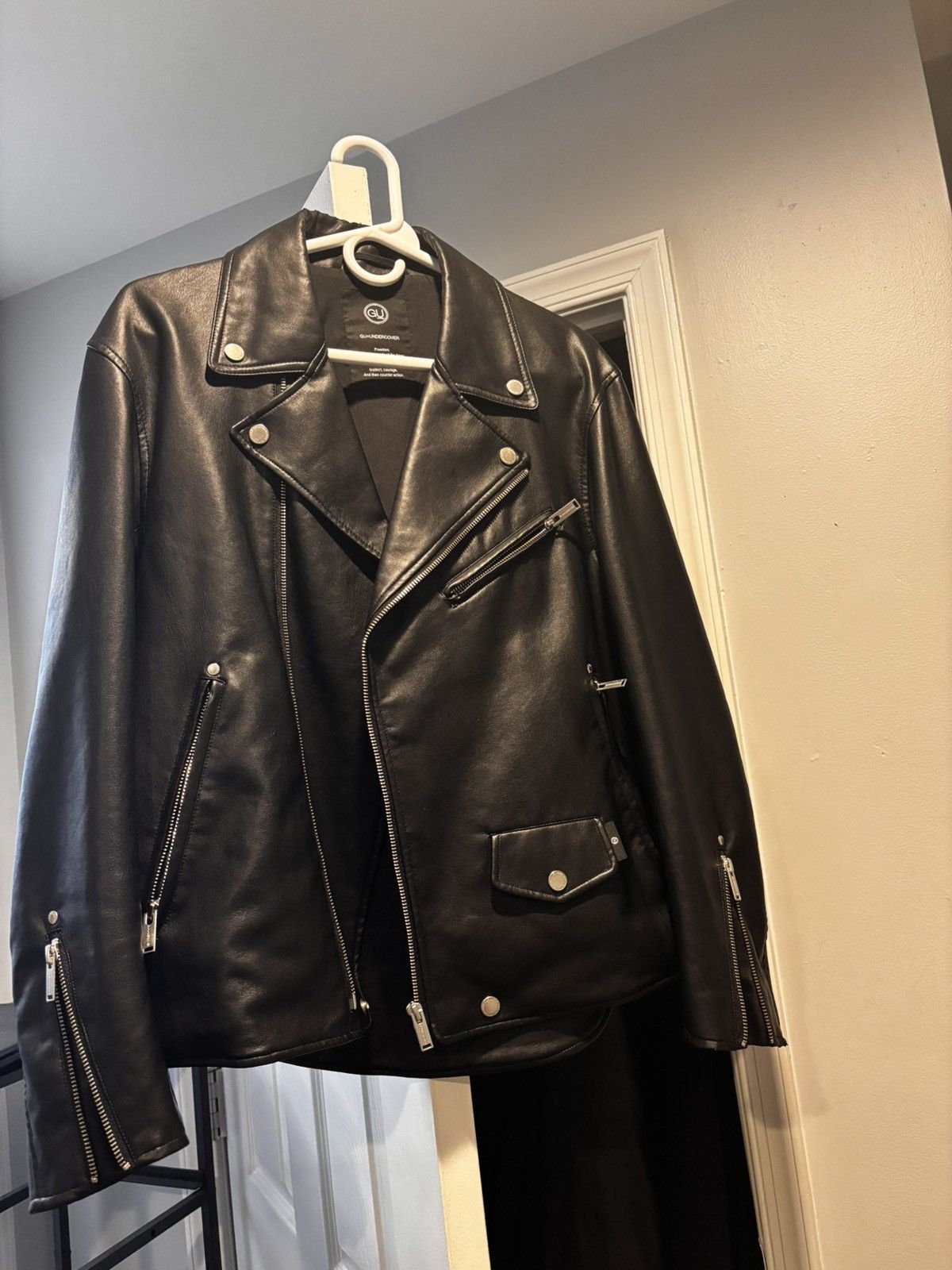 Undercover Undercover leather jacket Size US S / EU 44-46 / 1 - 1 Thumbnail