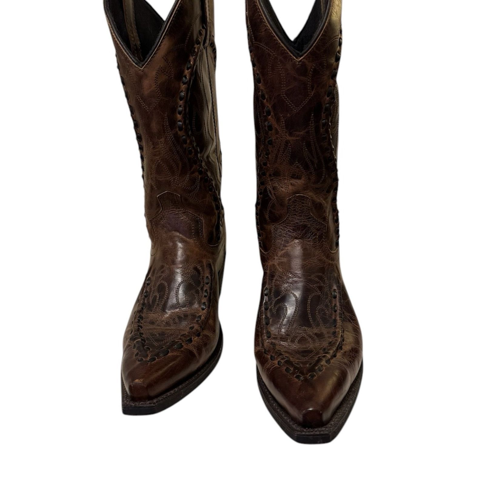 NBDN Nobrandedon VTG mens Laredo Laramie Boots Size US 7.5 / EU 40-41 - 6 Thumbnail