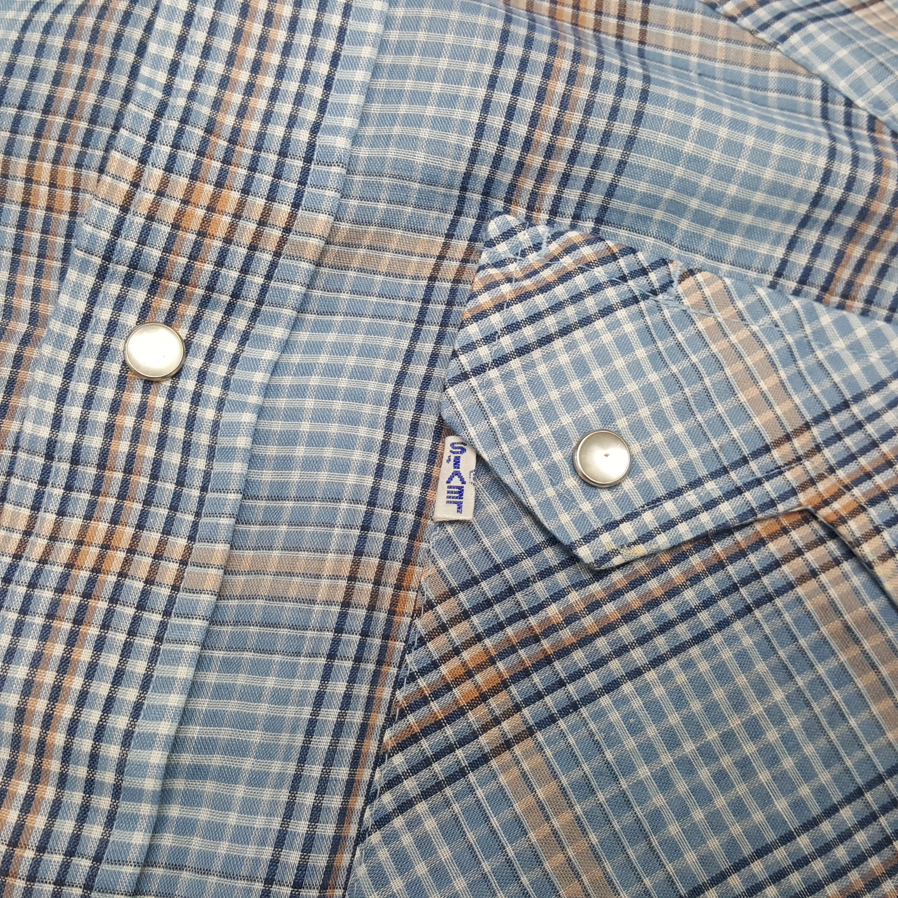 Levi's Levis Big E Snap Shirt Casual Style RR10 Size US L / EU 52-54 / 3 - 7 Thumbnail