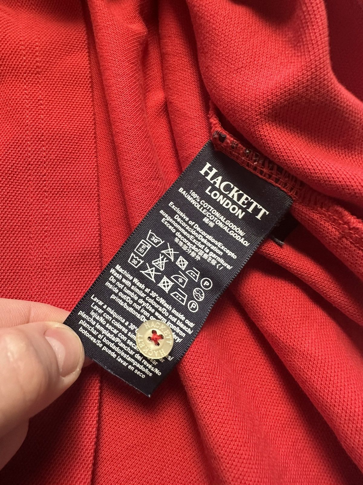 Hackett × Vintage Vintage Hackett Spain polo logo rare size XL Size US XL / EU 56 / 4 - 6 Thumbnail