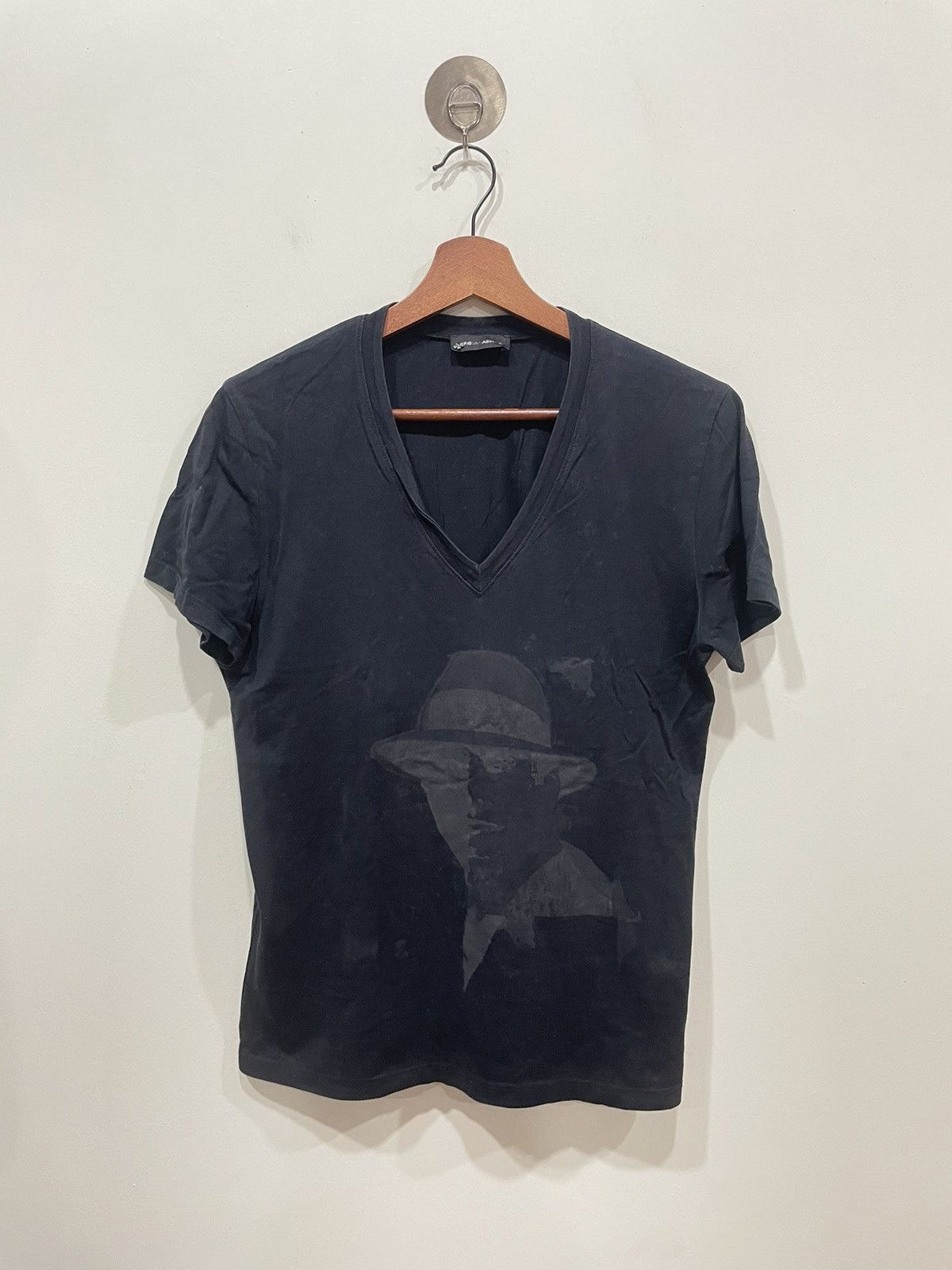 image of Kris Van Assche Kriss Van Assche Black Tshirt, Men's (Size Small)