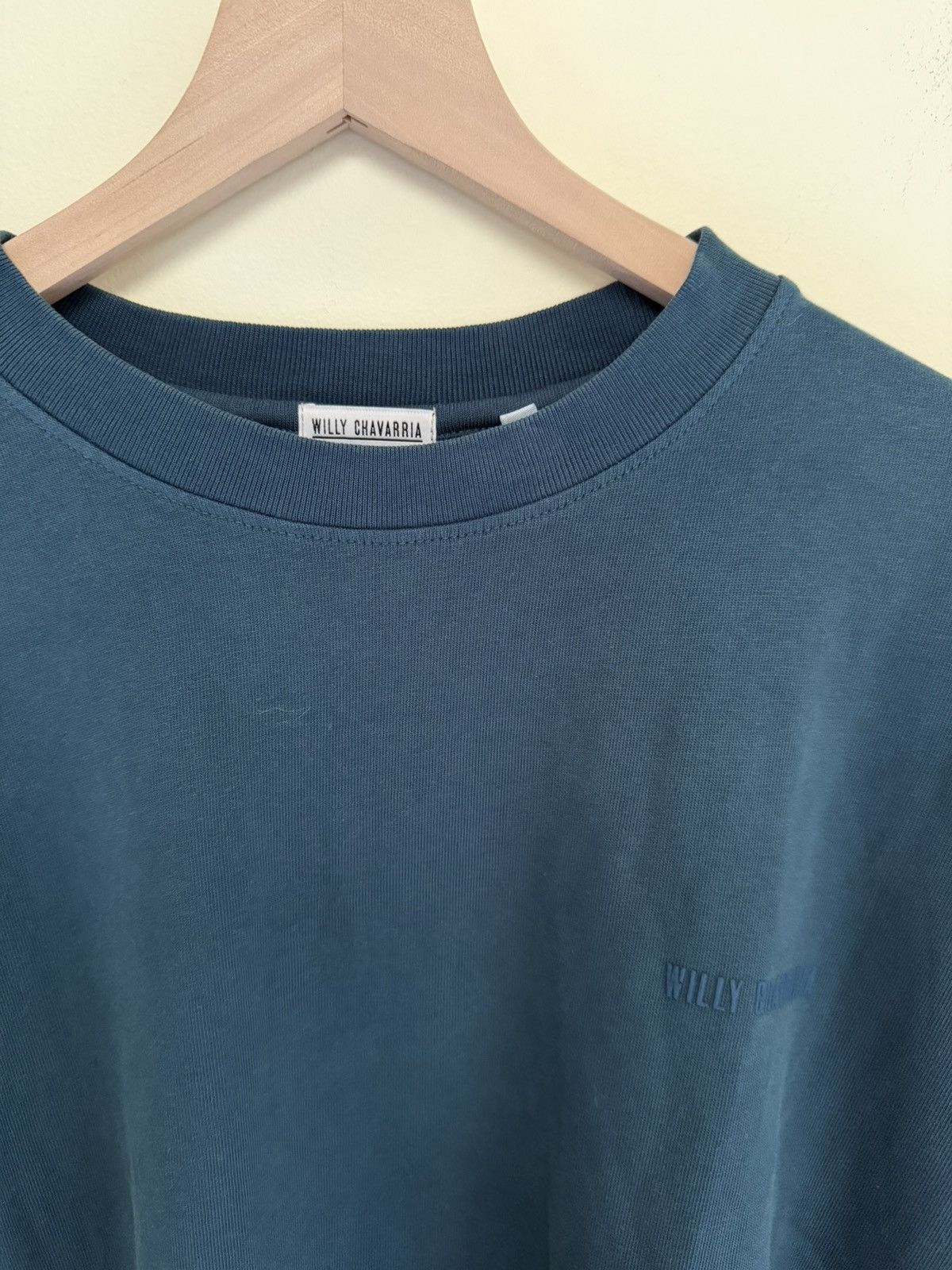 Willy Chavarria Willy Chavarria Long Sleeve Logo Tee Size US L / EU 52-54 / 3 - 5 Thumbnail