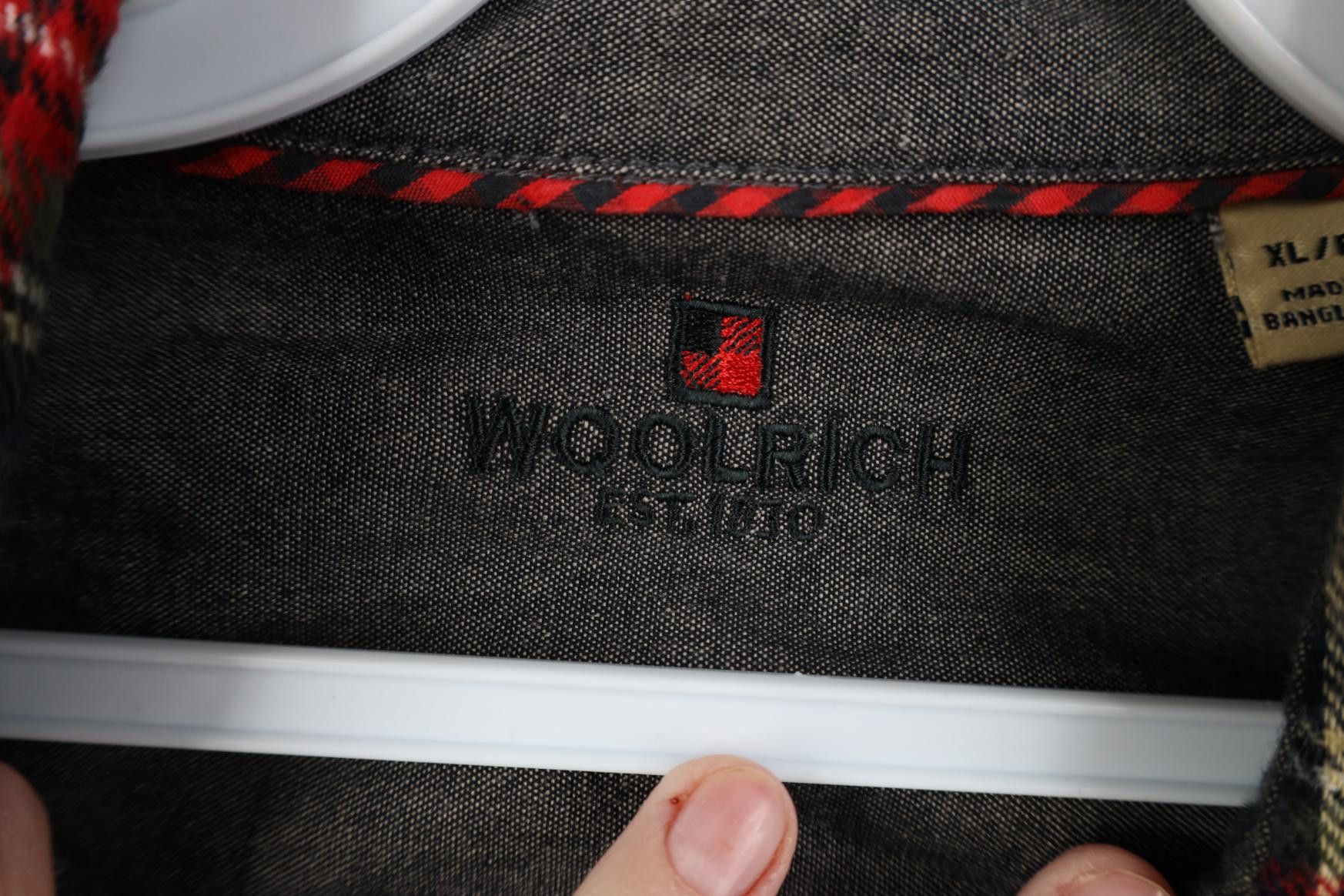 Woolrich Woolen Mills Vintage Y2K Woolrich Collared Button Shirt Plaid Cotton Size US XL / EU 56 / 4 - 6 Thumbnail