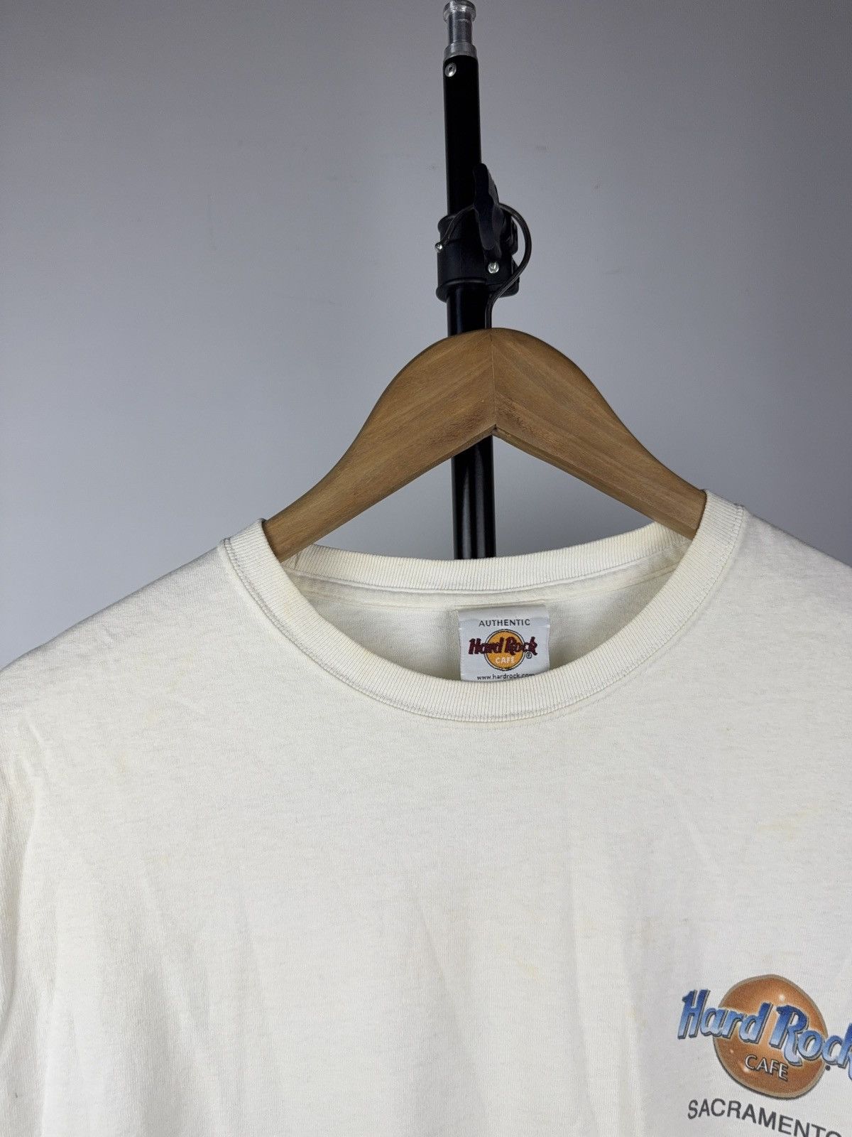 Hard Rock Cafe Vintage 90s Hard Rock Cafe Sacramento USA Graphic Tee Size US M / EU 48-50 / 2 - 6 Thumbnail