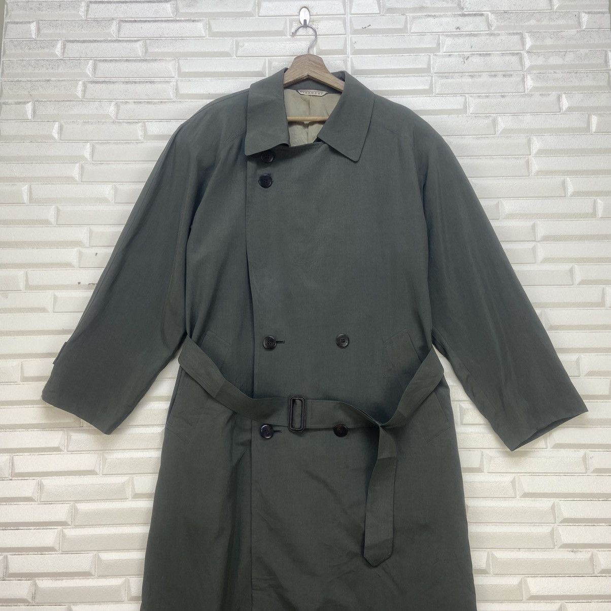 Givenchy 🔥100% Silk🔥Vintage Givenchy Monsieur Long Coat Size US S / EU 44-46 / 1 - 6 Thumbnail