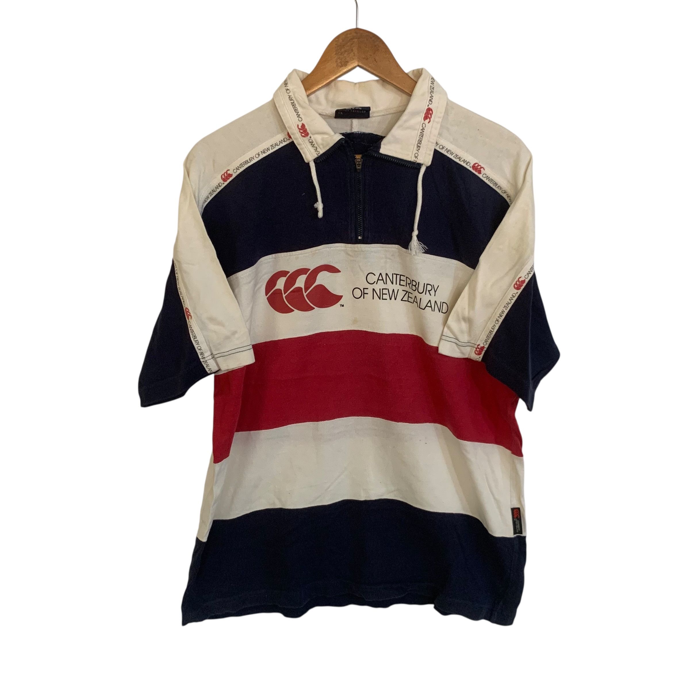 Canterbury of New Zealand Canterbury Polo Shirt Striped Rare Medium Size US M / EU 48-50 / 2 - 1 Thumbnail