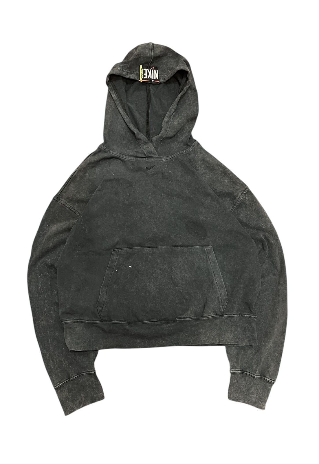 Nike NIKE CENTER x ACID WASH x BOXY DESIGN x PULLOVER HODDIE Size US XS / EU 42 / 0 - 2 Thumbnail