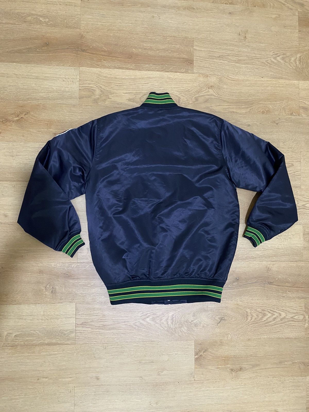 MasterPiece Rare!!! Masterpiece Nylon Stadium Jacket 90s 00s Size US L / EU 52-54 / 3 - 2 Thumbnail