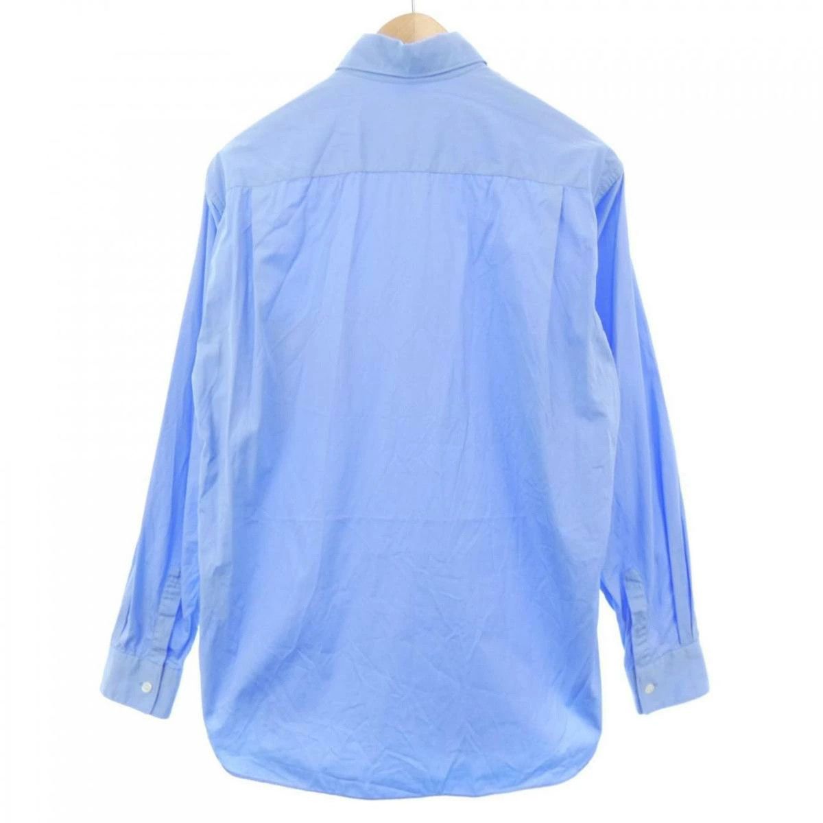 Comme des Garcons SHIRT Shirt Long Sleeve Chest Pocket Button Up Cotton Blue Size US XS / EU 42 / 0 - 2 Thumbnail
