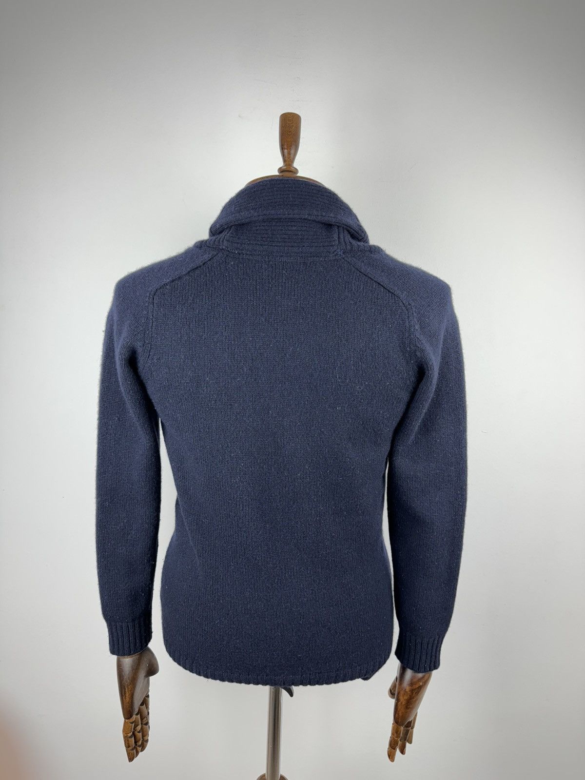 G-Star × Vintage Men G-Star Raw Gammit Shawl Collar Knit Long Sleeve Sweater Size US M / EU 48-50 / 2 - 4 Thumbnail