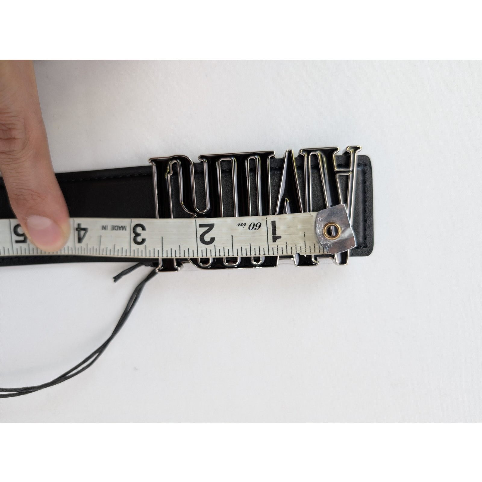 Amiri o1rshd1 Q:2 / Size: 100 / Nappa Amiri Core 4cm Belt in Black Size 40 - 11 Thumbnail