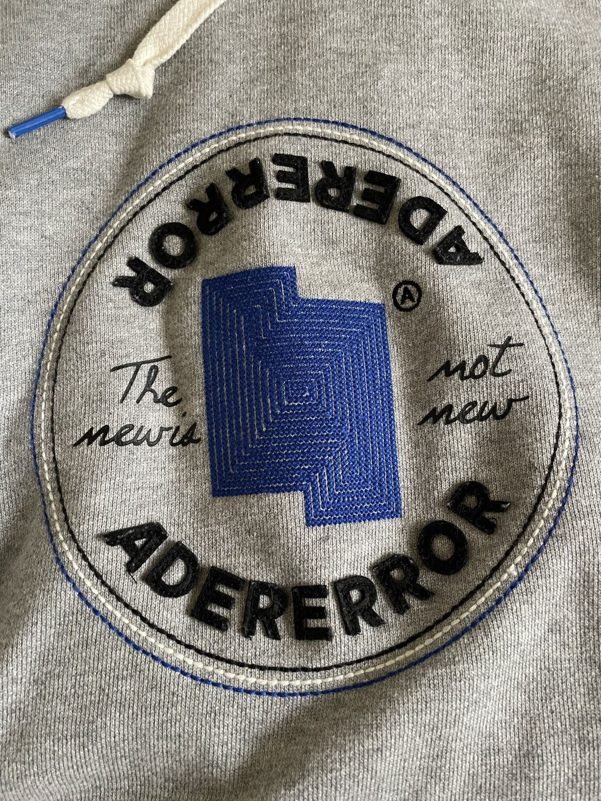 Ader Error Converse Ader Error Hoodie Grey Unisex Size M Oversized Size US M / EU 48-50 / 2 - 3 Thumbnail