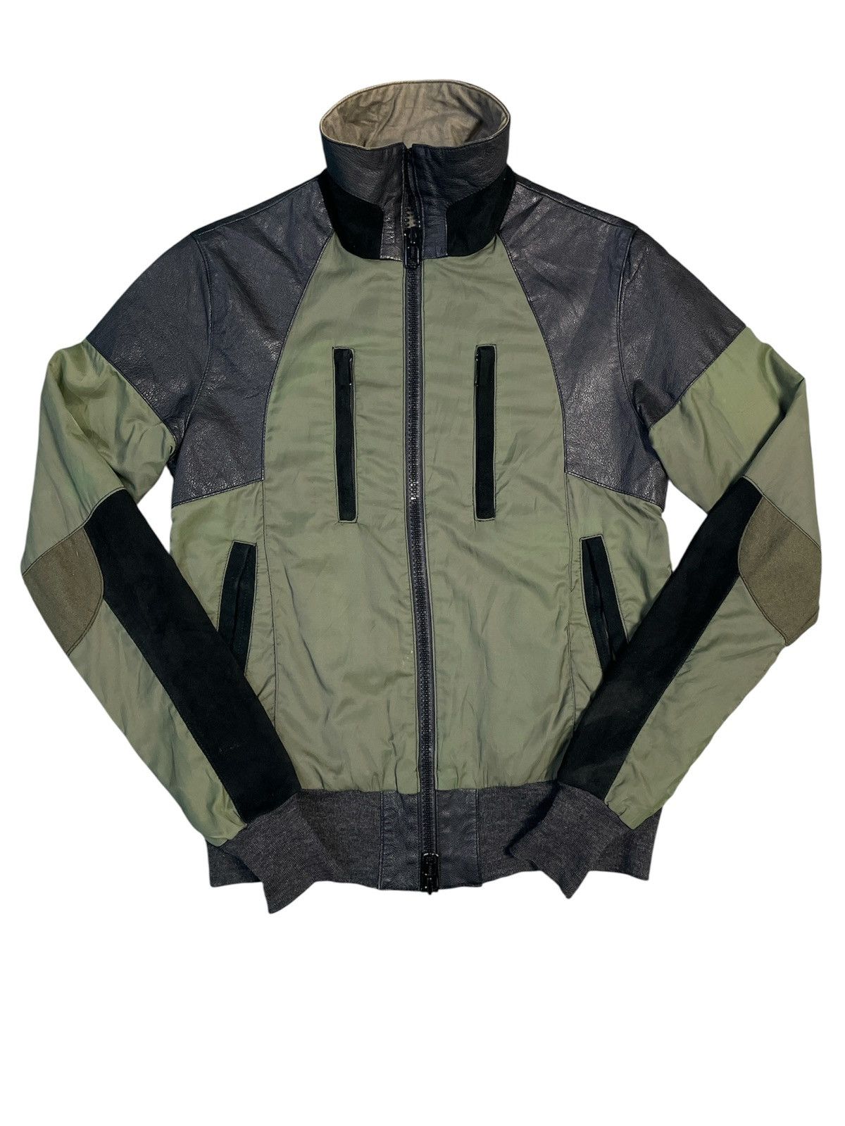 Vintage Biker Goat Leather Jacket