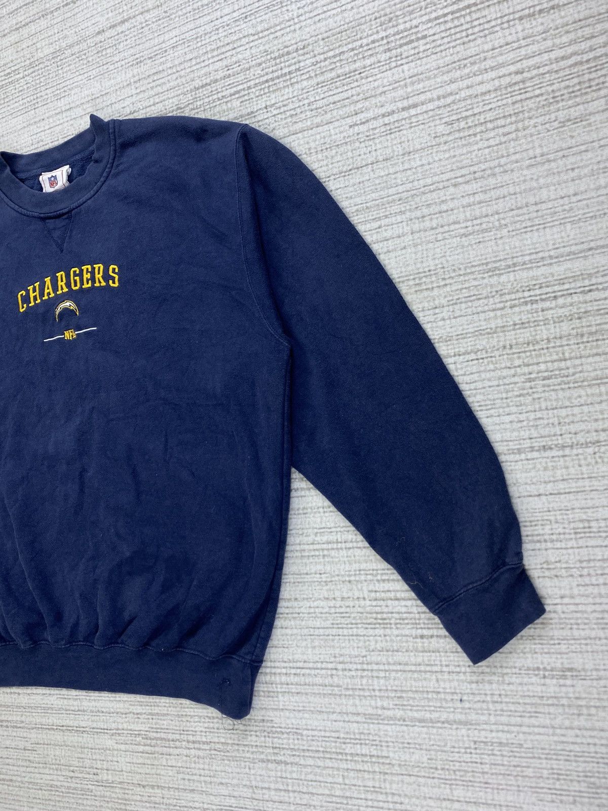 NFL × Vintage Vintage Chargers San Diego NFL Sweatshirt Size US XL / EU 56 / 4 - 4 Thumbnail