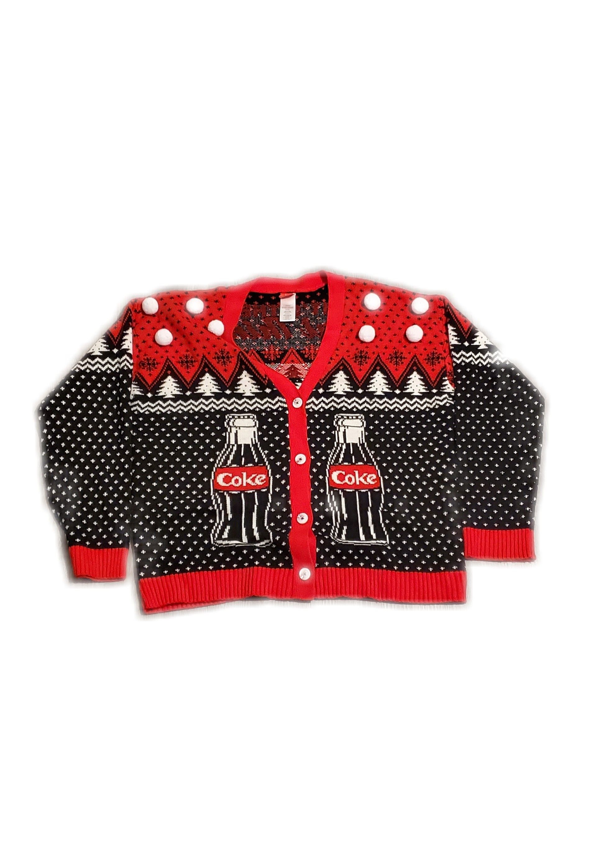Coca Cola Coca-Cola/Coke Polar Bears Knit Cardigan | Grailed