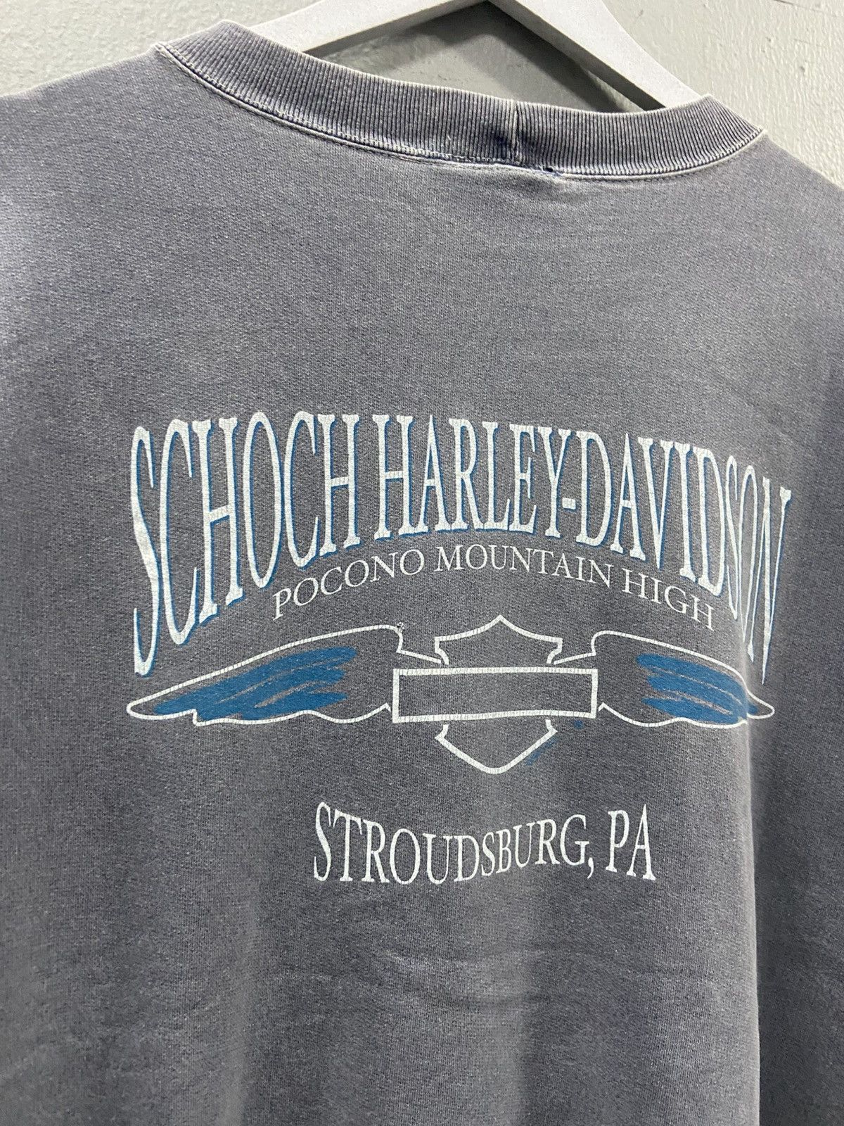 Harley Davidson VINTAGE HARLEY DAVIDSON DISTRESSED CREWNECK Size US L / EU 52-54 / 3 - 8 Thumbnail