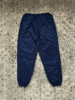 Nike, Pants, Vintage Nike Court Agassi Navy Blue Cotton Lined Track Pants  Men Xl 9s