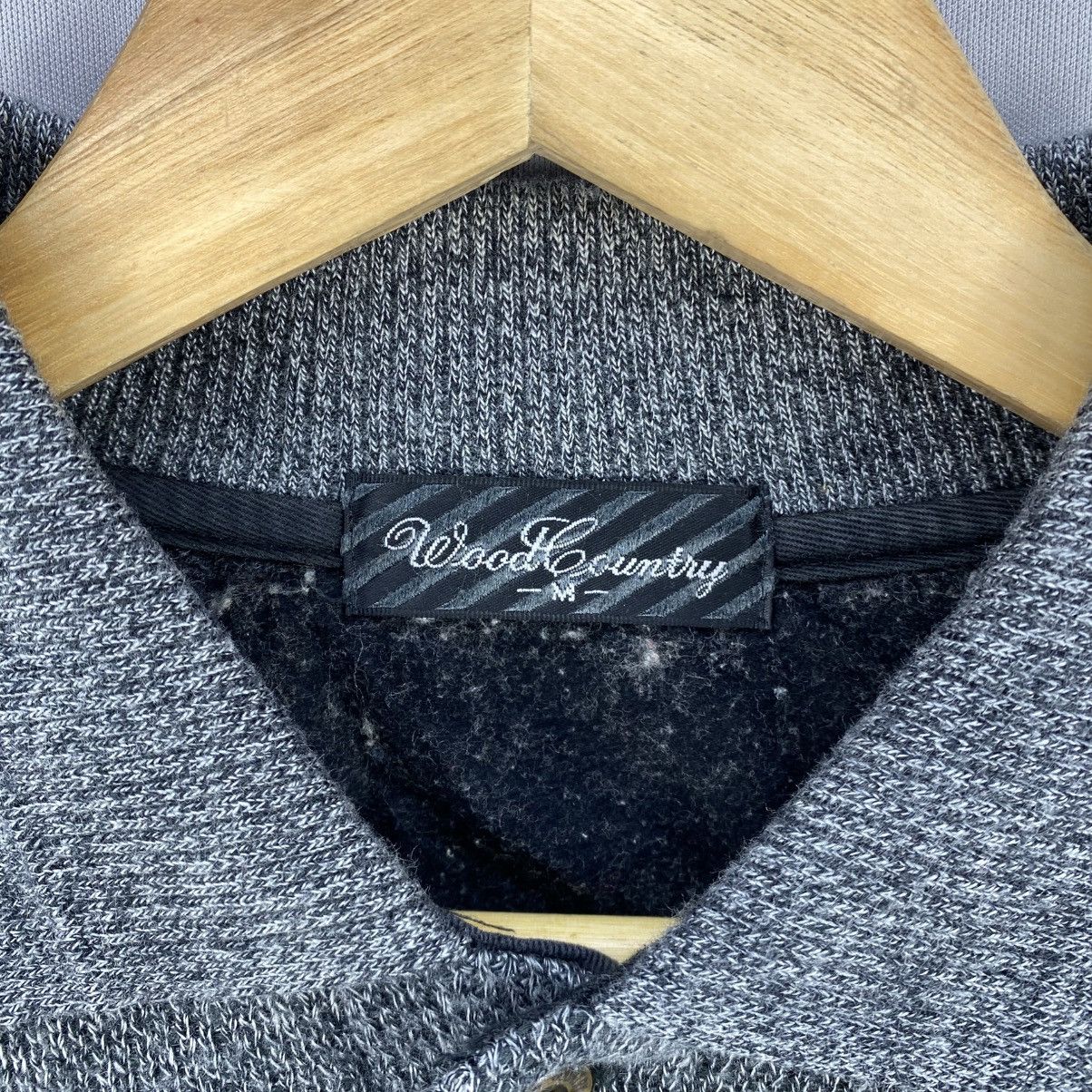 Japanese Brand Vintage Wood Country Knit Sweater | Cowboy Mountain Scene Size US M / EU 48-50 / 2 - 12 Thumbnail