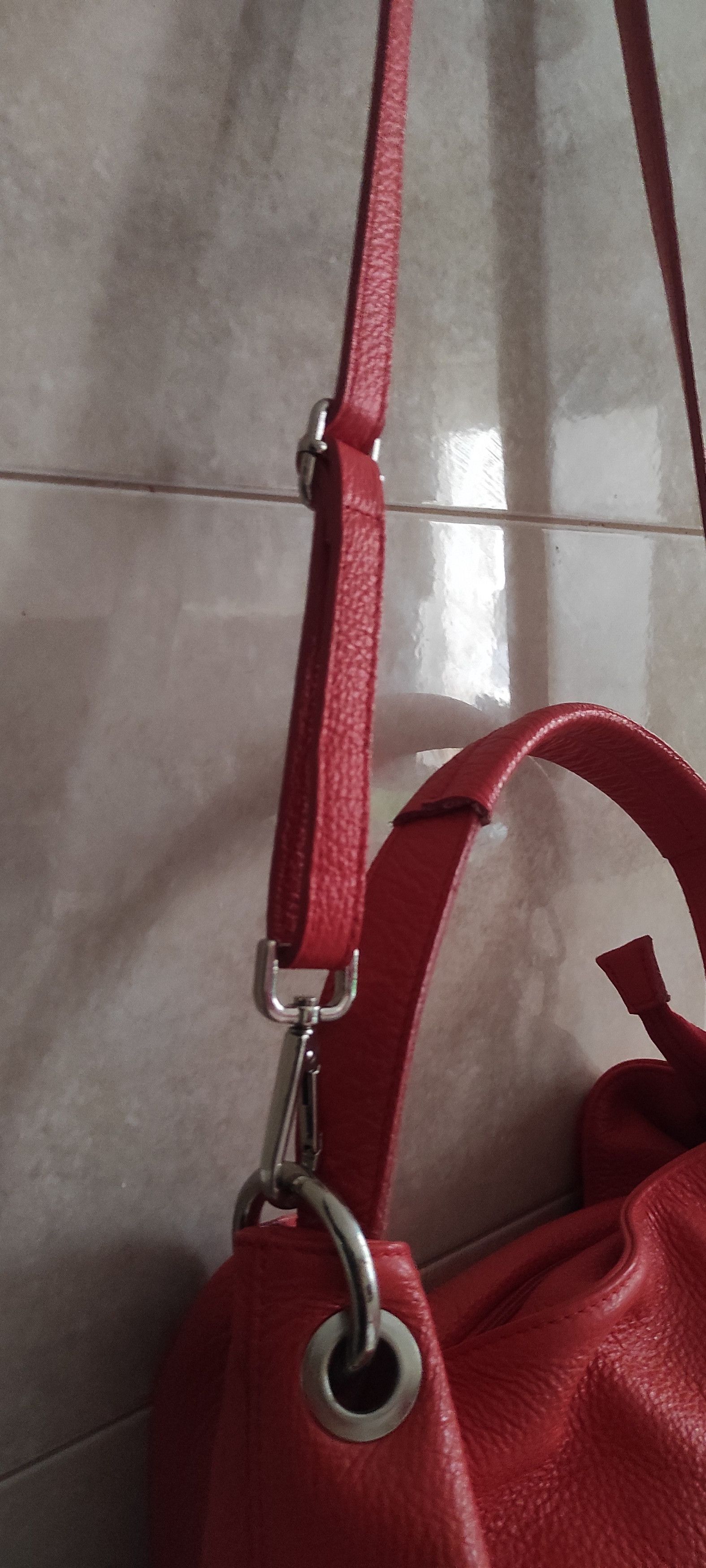 Leather Pelletteria Veneta Made in Italy Women's Orange Leather Bag Size ONE SIZE - 7 Thumbnail