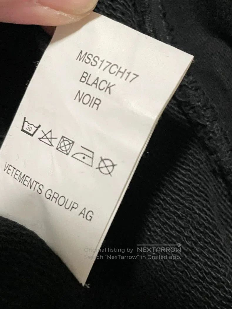 Vetements Champion x Vetements Zip Hoodie Jacket S . Size US S / EU 44-46 / 1 - 5 Thumbnail