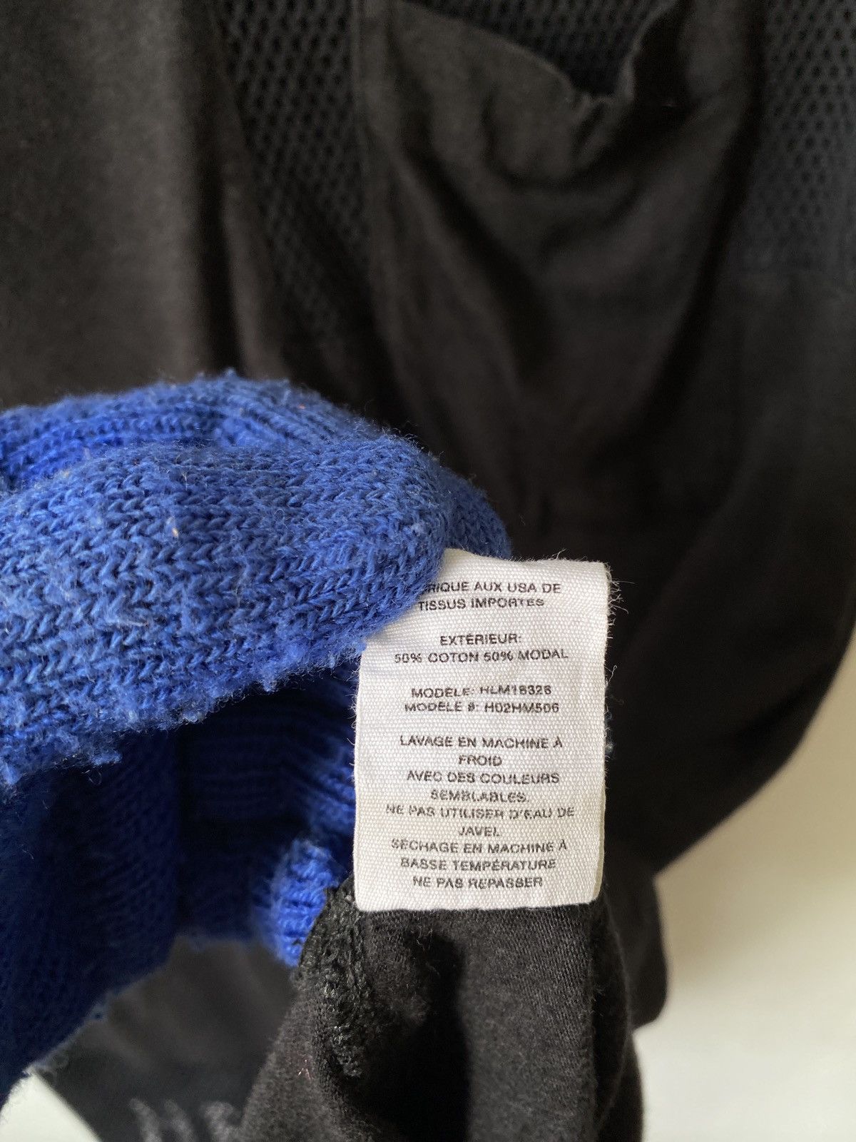 Helmut Lang Helmut Lang Mesh Combo Tee Size US L / EU 52-54 / 3 - 9 Thumbnail