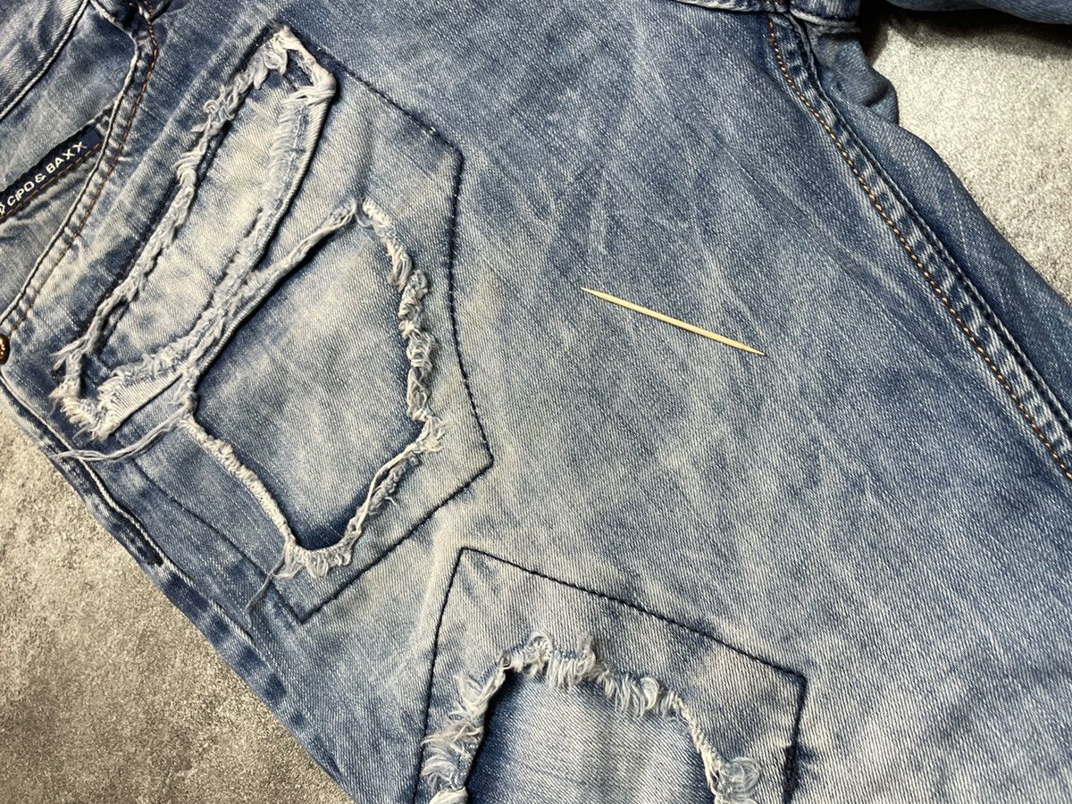 Vintage 🔥RARE🔥Vintage Y2K Denim Jeans Distressed Rare Avant Garde Size US 32 / EU 48 - 18 Thumbnail