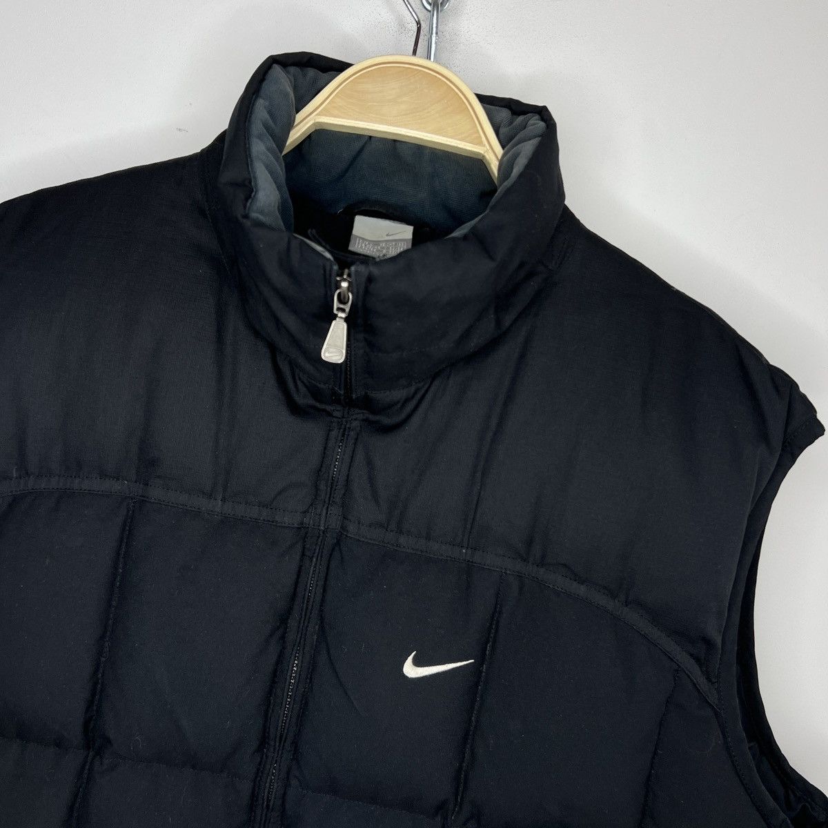 Nike × Vintage Vintage Nike goose down puffer vest back swoosh logo Y2K Size US L / EU 52-54 / 3 - 4 Thumbnail