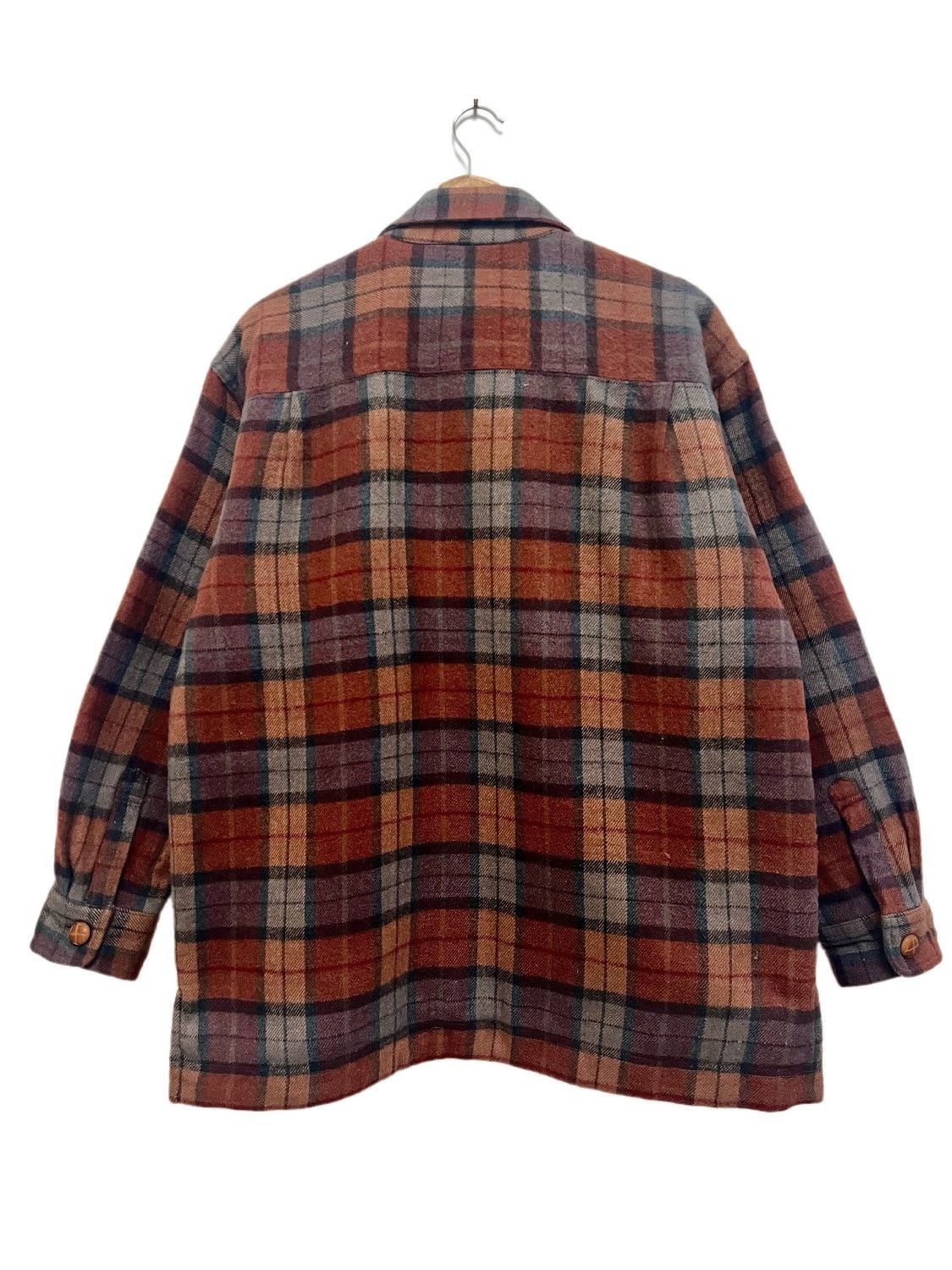 Uniqlo Rare Vintage Uniqlo Wool Button Jacket Size US M / EU 48-50 / 2 - 2 Thumbnail
