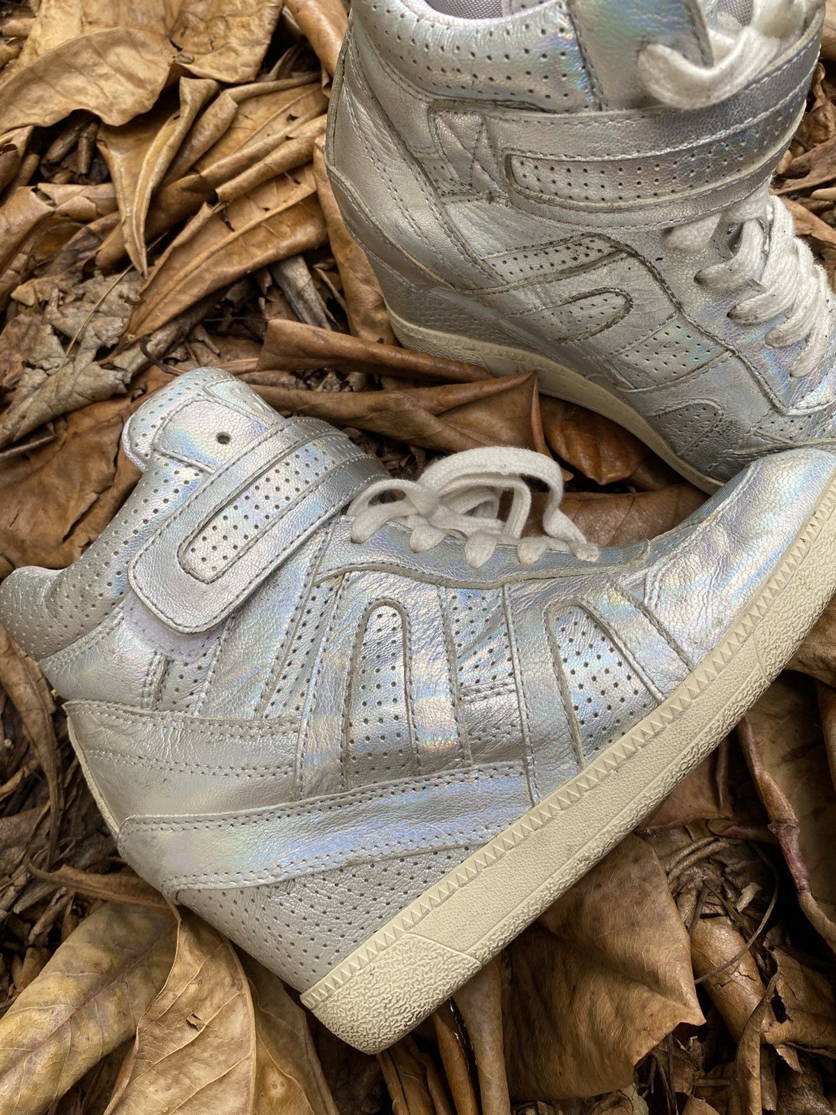 ASH ASH wedge Iridescent Metallic # thelma Size US 6 / IT 36 - 4 Thumbnail