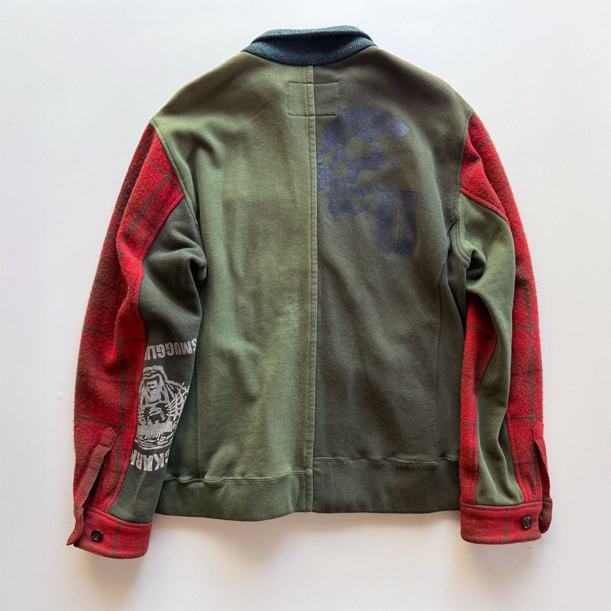 Undercover AW03 Paper Doll Hybrid Reconstructed Wool Jacket Size US M / EU 48-50 / 2 - 6 Thumbnail