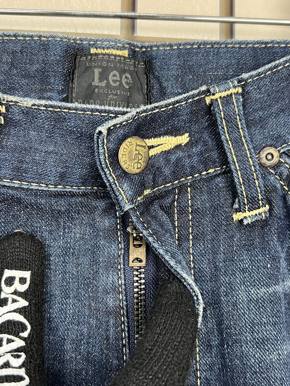 Lee Vintage Lee Union Made Distressed Skinny Jeans Size US 31 - 6 Thumbnail