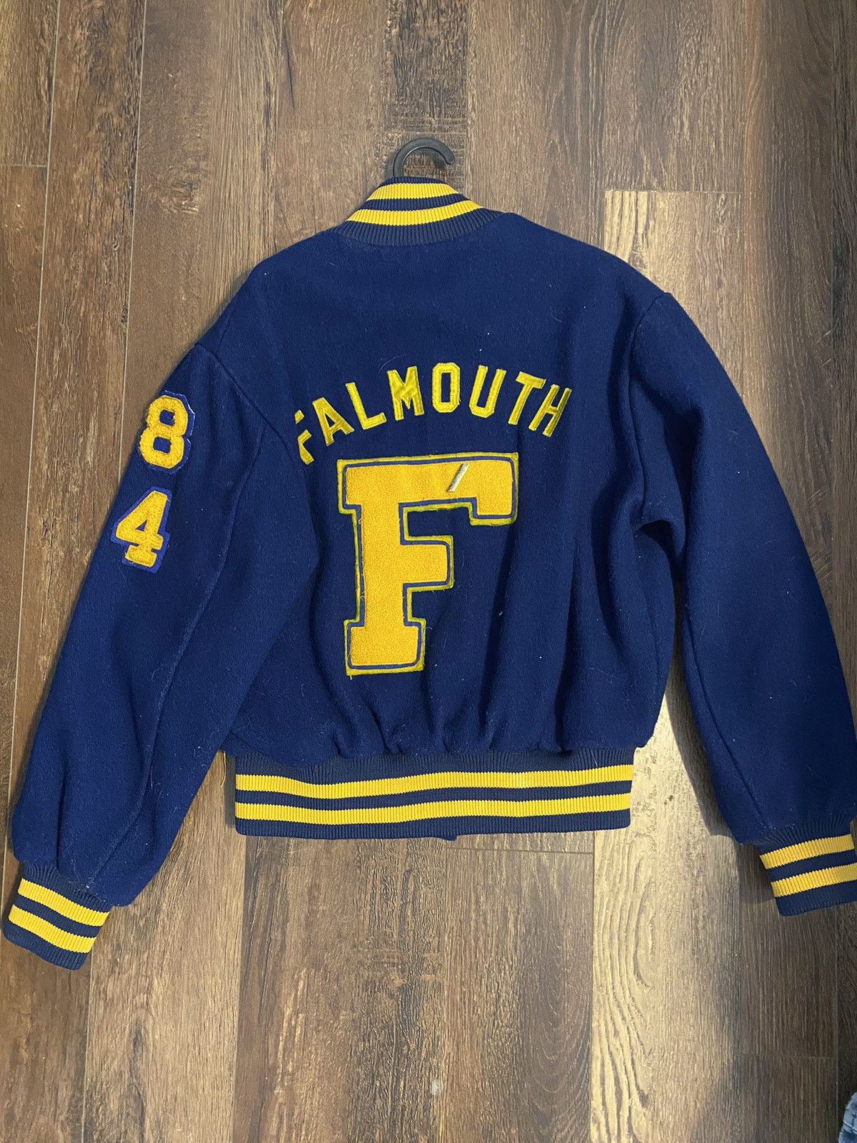 Japanese Brand × Vintage 90s Vintage Varsity Jacket Size US M / EU 48-50 / 2 - 2 Thumbnail