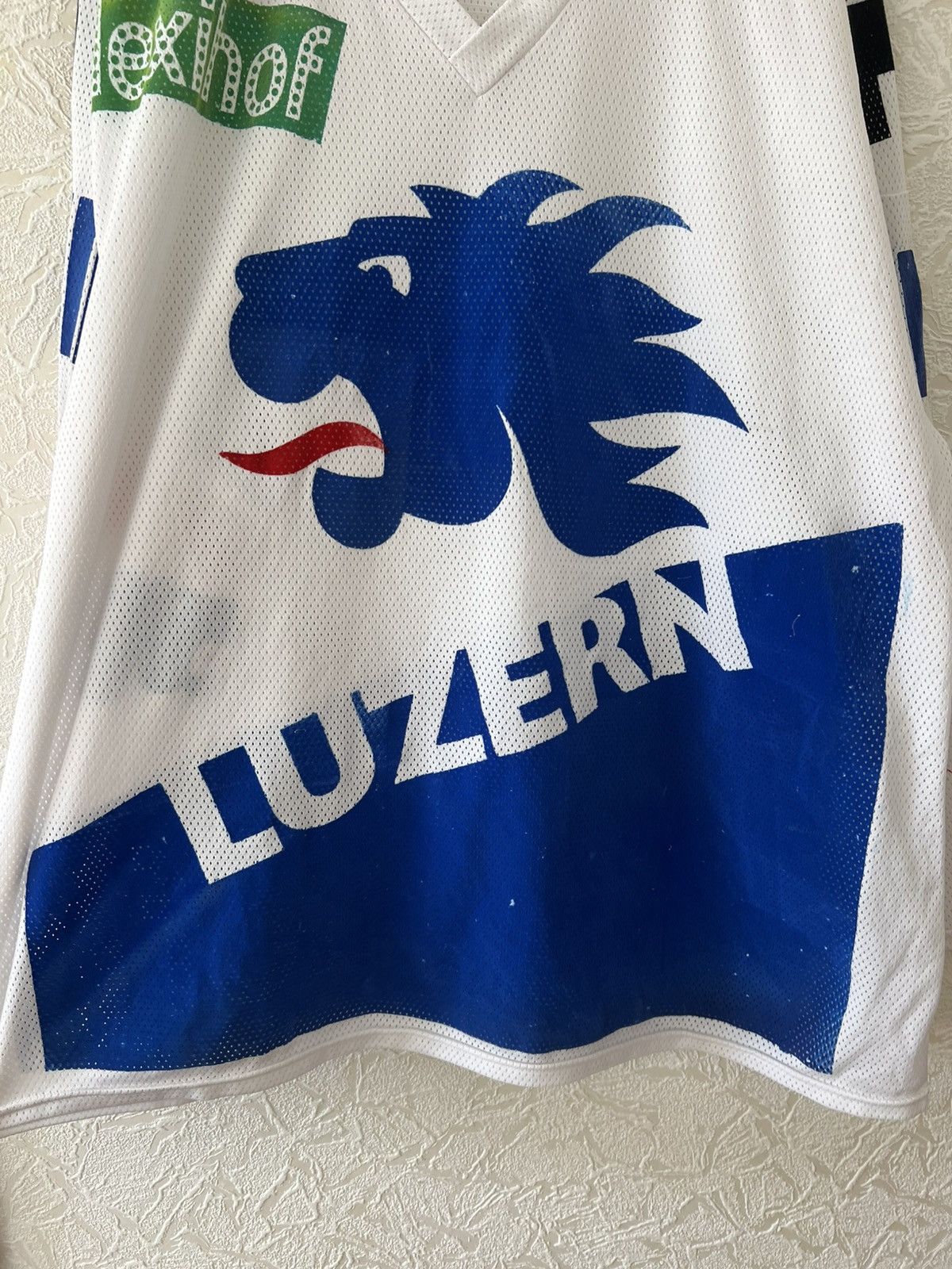 Vintage Vintage Luzern 90s Ice Hockey jersey shirt trikot swiss XL Size US XL / EU 56 / 4 - 3 Thumbnail