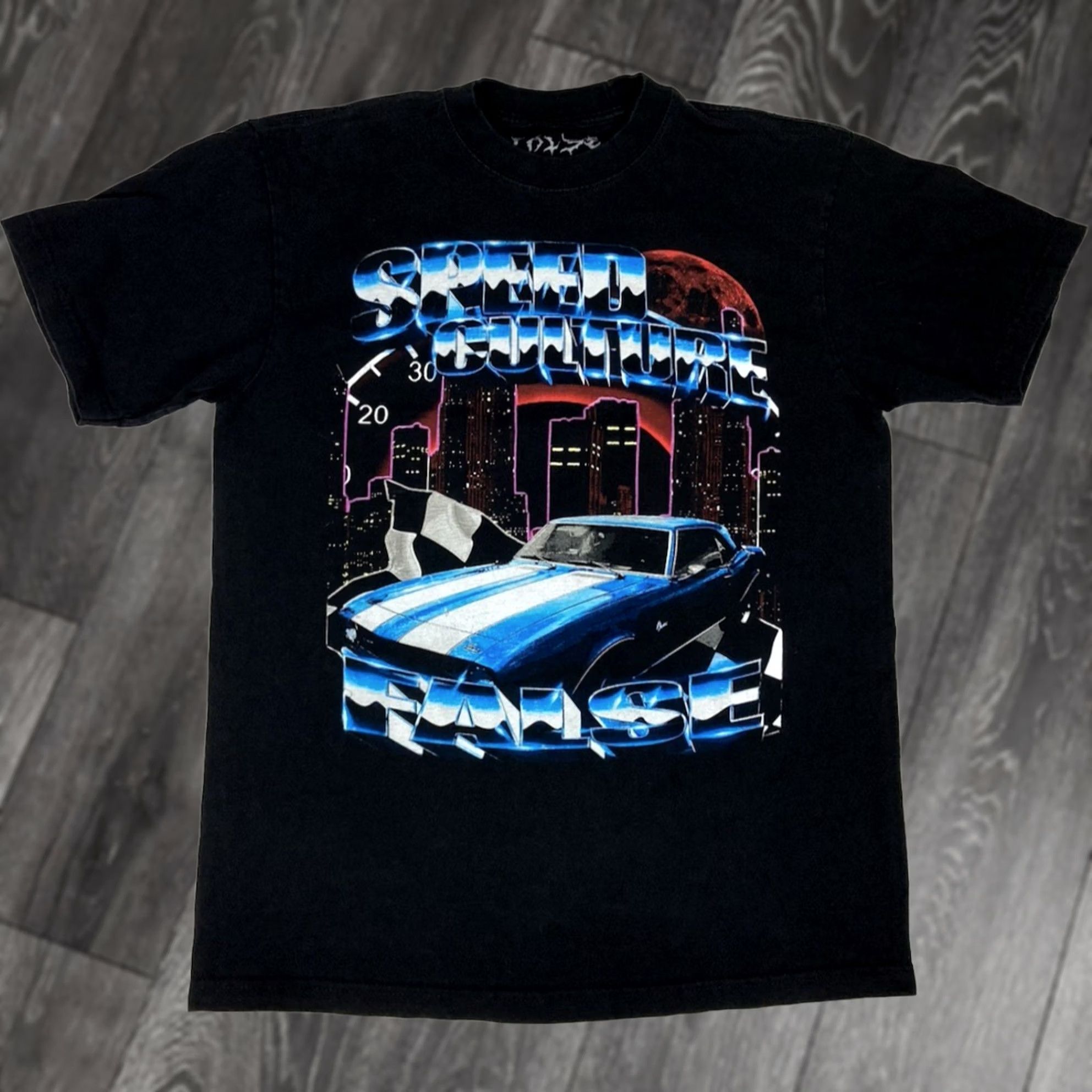 Speedo FALSE Speed Control Graphic T-shirt Men L Black Short Sleeve Size US L / EU 52-54 / 3 - 1 Thumbnail