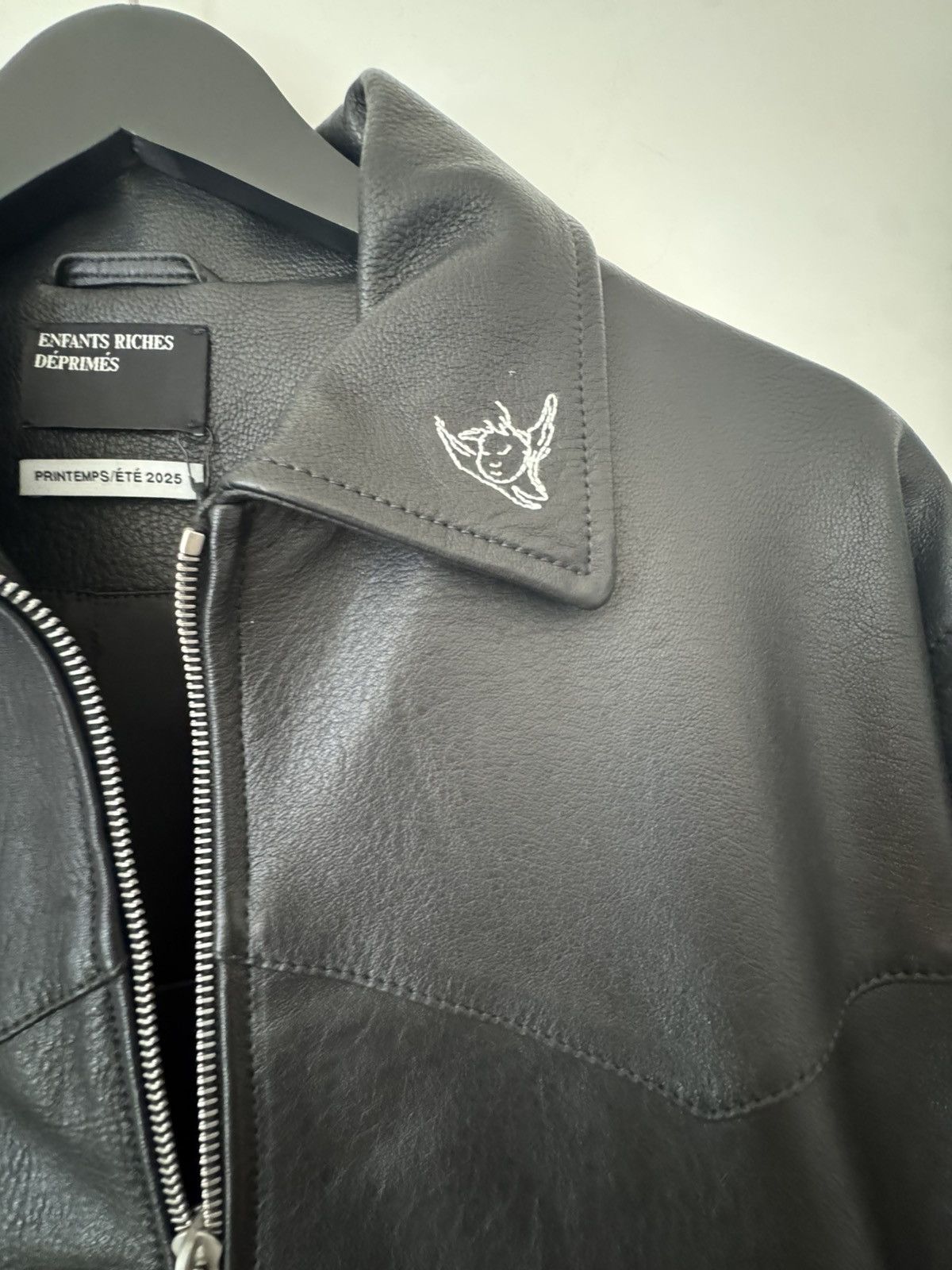 Enfants Riches Deprimes Enfants Riches Déprimés Leather Jacket Black XL Size US XL / EU 56 / 4 - 9 Thumbnail