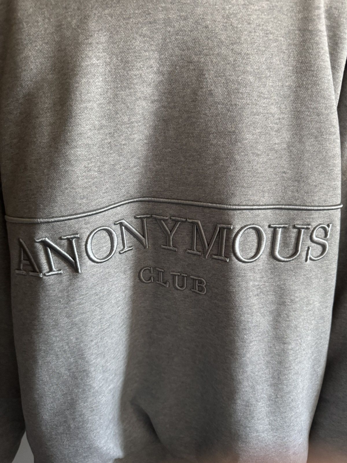 Anonymous Club Anonymous Club Embroidered Heritage Crewneck Grey Size US L / EU 52-54 / 3 - 2 Thumbnail