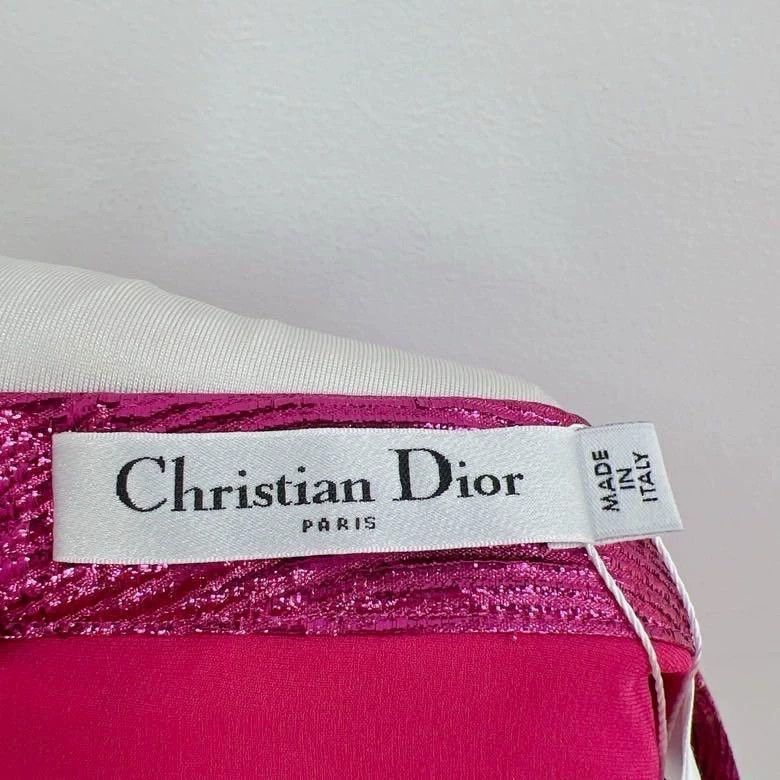 Dior Dior Red skirt Size 26" / US 2 / IT 38 - 7 Thumbnail