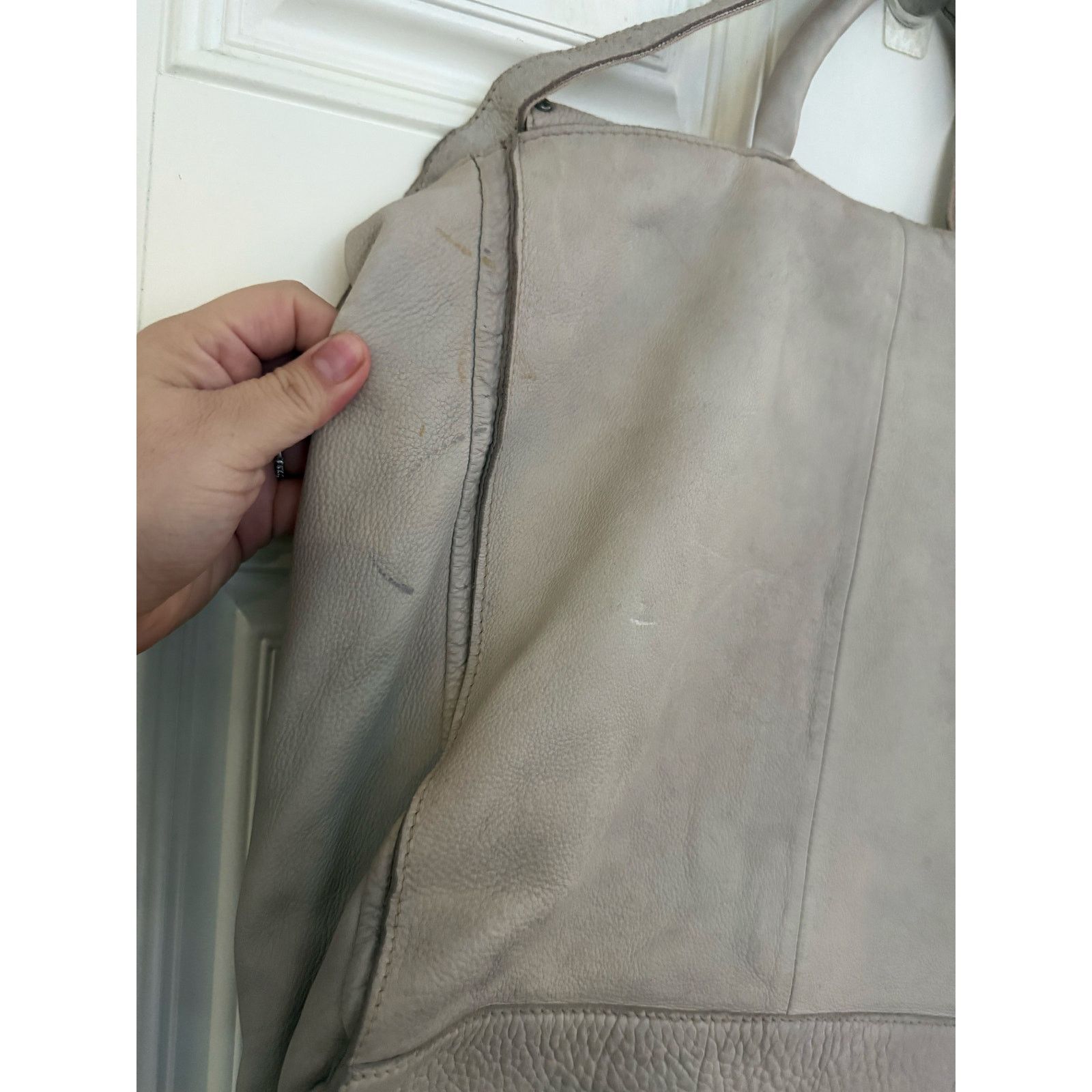 Free People Free People Bianca Studded Leather Messenger Bag Size ONE SIZE - 7 Thumbnail