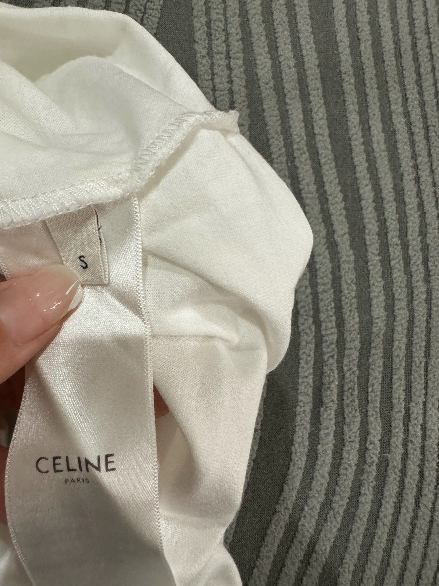 Celine Celine Short Sleeve Authentic Tee Size S Size S / US 4 / IT 40 - 3 Thumbnail