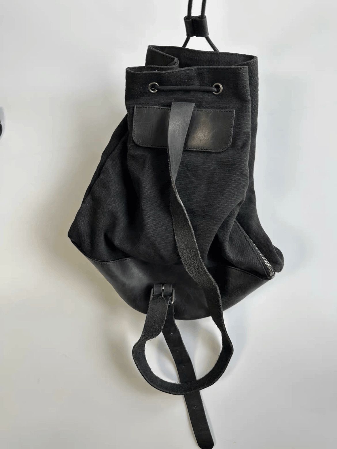 Dries Van Noten Dries Van Noten Leather Bottom Bucket Bag-2508 Size ONE SIZE - 4 Thumbnail