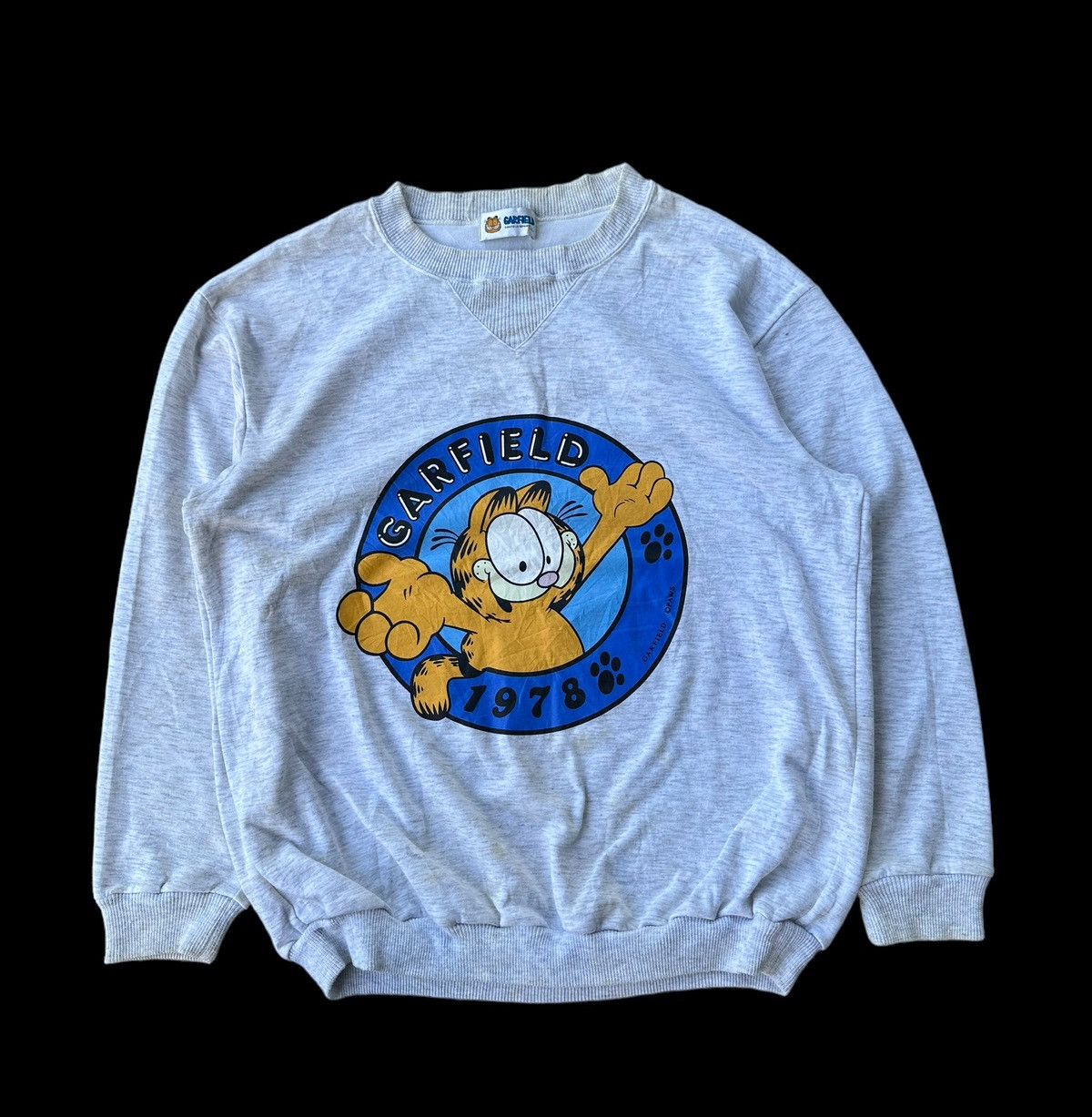 Vintage Vintage 90s Garfield sweatshirt Size US L / EU 52-54 / 3 - 1 Thumbnail