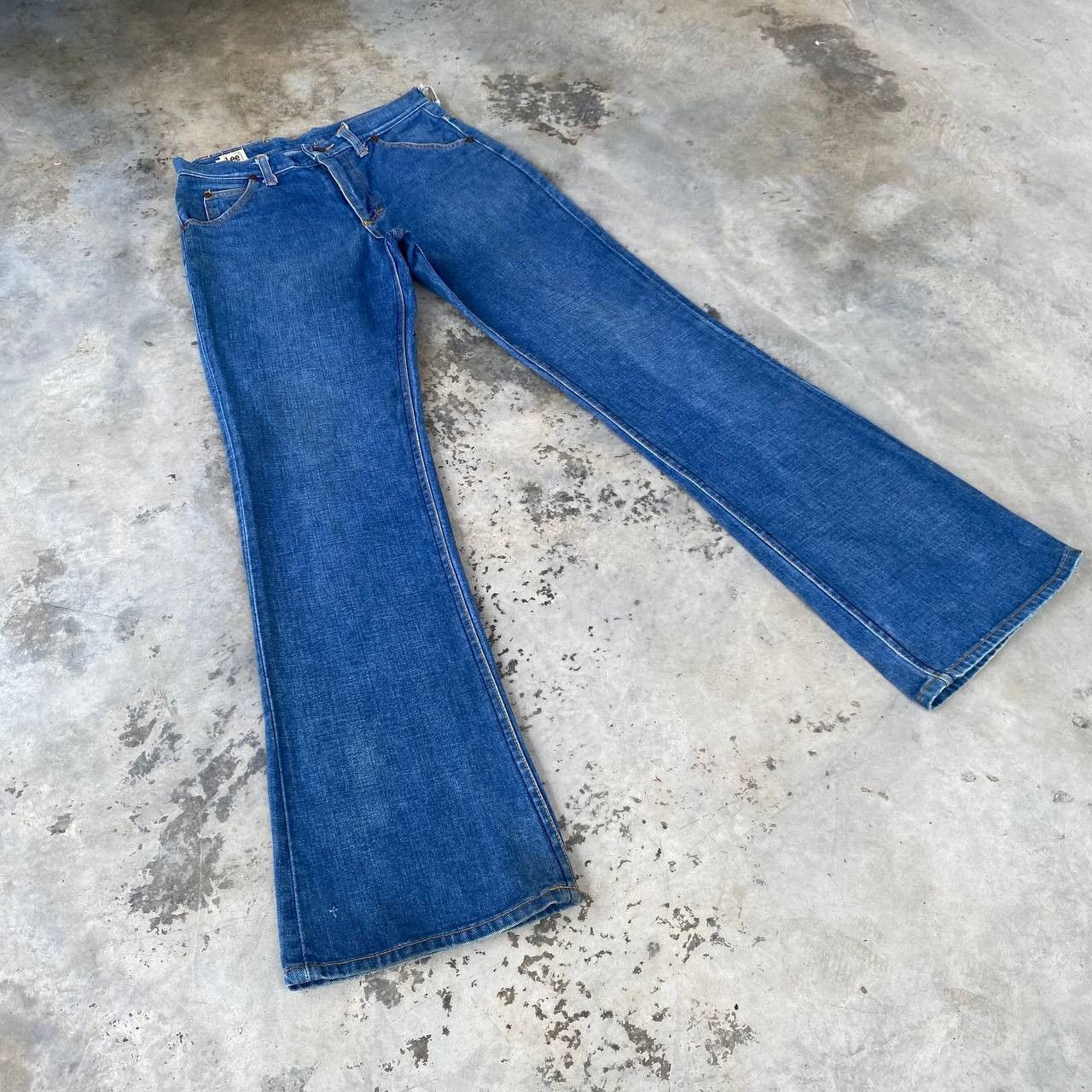 Vintage VINTAGE 90S LEE FLARED BOOTCUT JEAN LEE RIDERS W29X32" Size US 29 - 11 Thumbnail