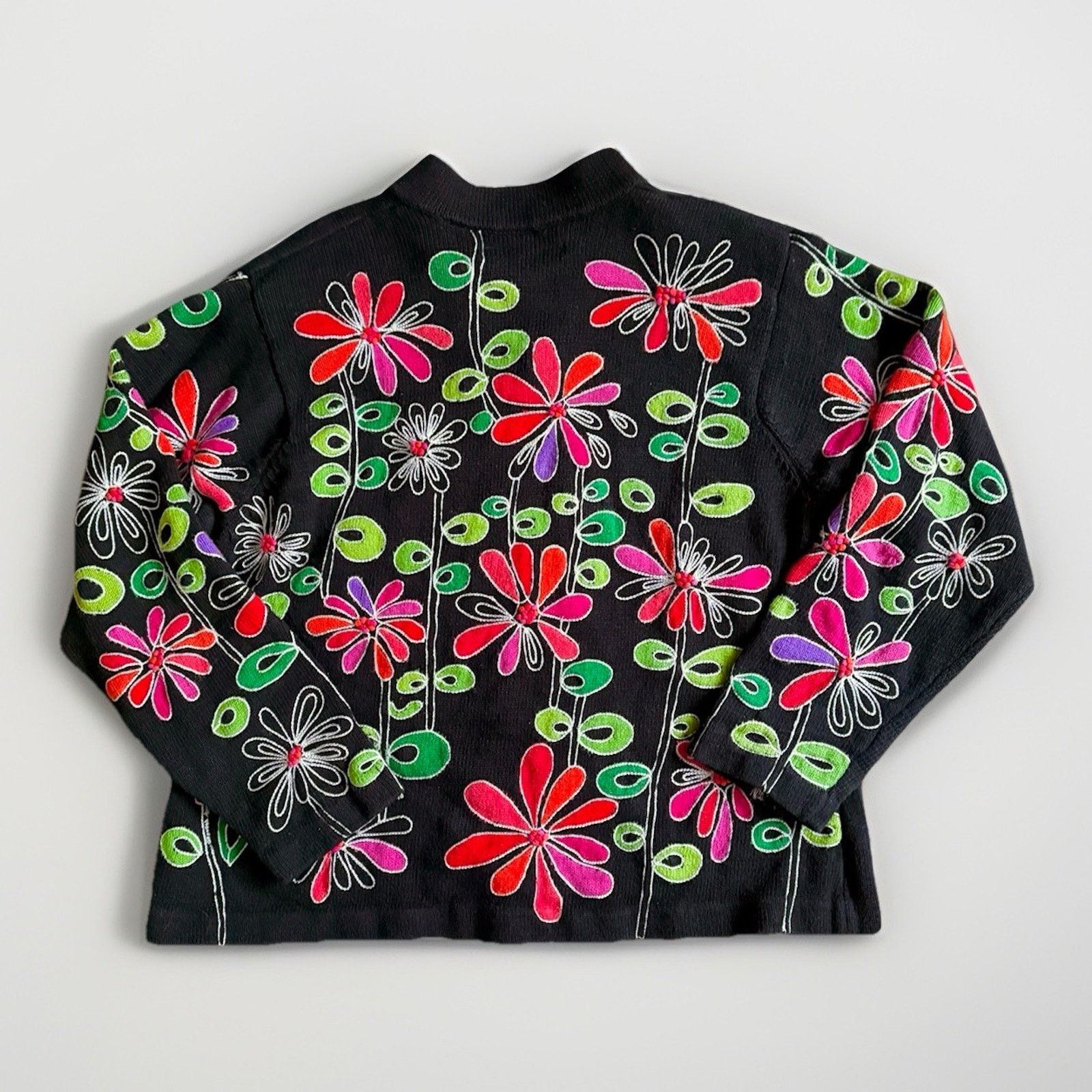 The Unbranded Brand VTG Design Options Phillip Jane Gordon Cardigan Sweater XL Size XL / US 12-14 / IT 48-50 - 6 Thumbnail