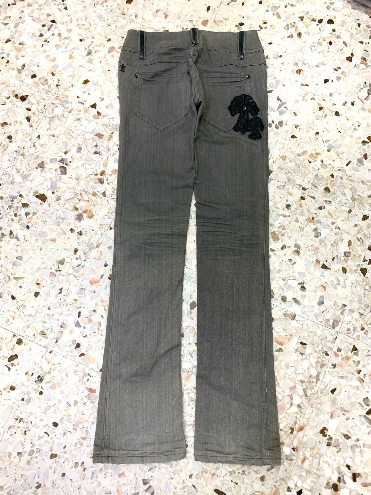 image of Archival Clothing x Le Grande Bleu L G B Vintage Japanese Cook Jeans Japan in Grey, Women's (Size 2