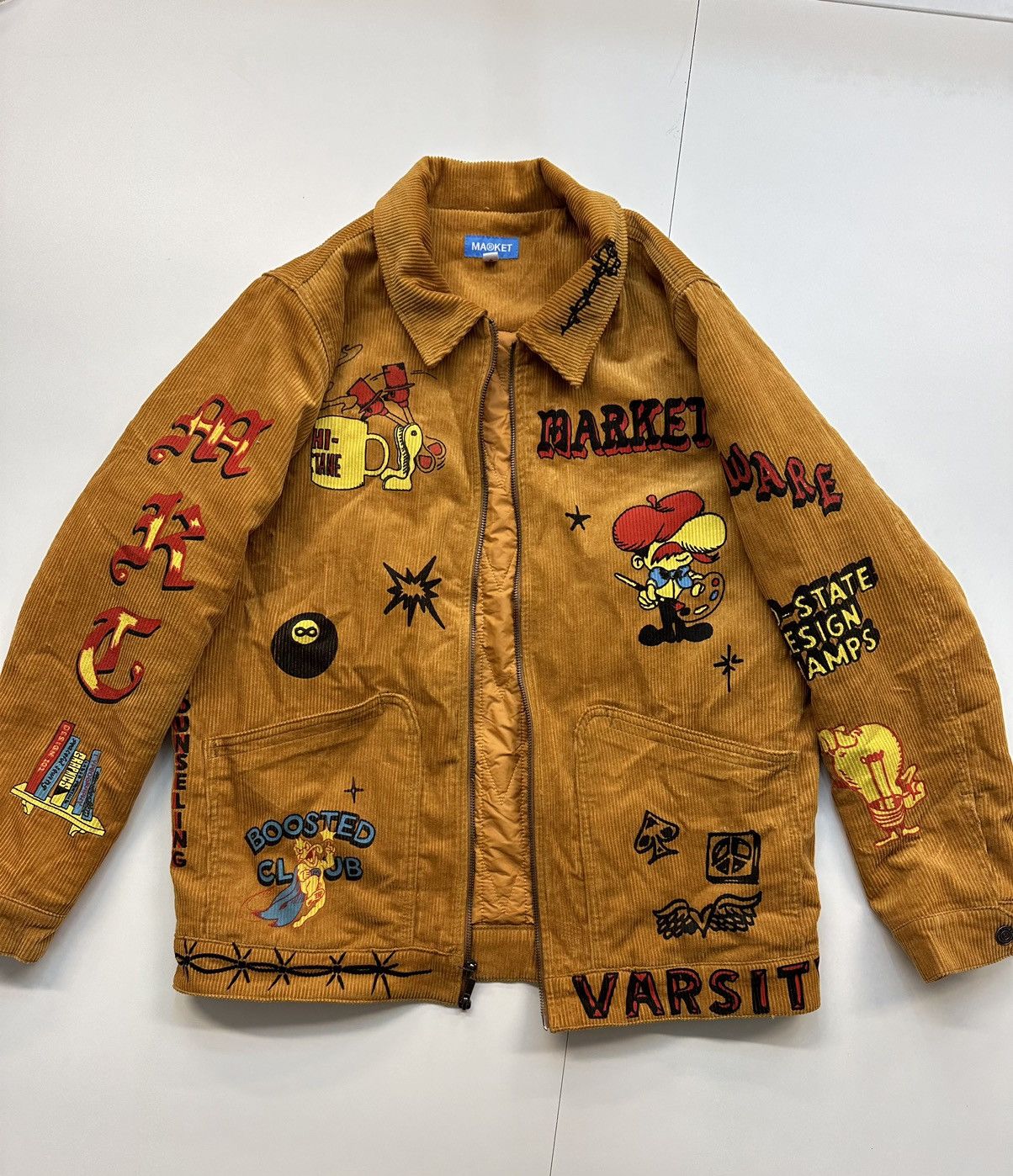 Market × Streetwear MARKET BOOSTED CORDUROY JACKET | Grailed