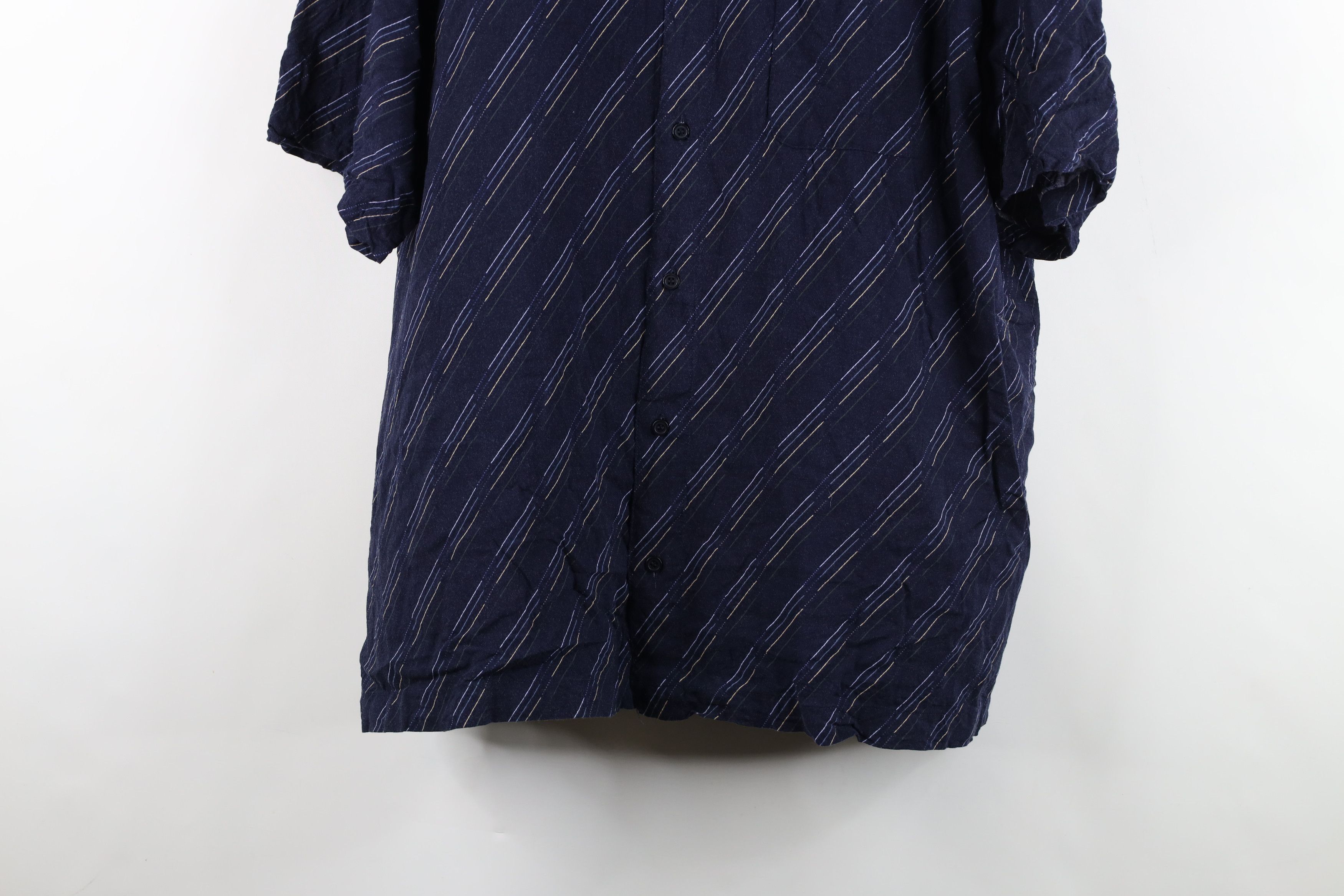 Vintage Vintage 90s Streetwear Rayon Short Sleeve Button Shirt Size US XXL / EU 58 / 5 - 3 Thumbnail