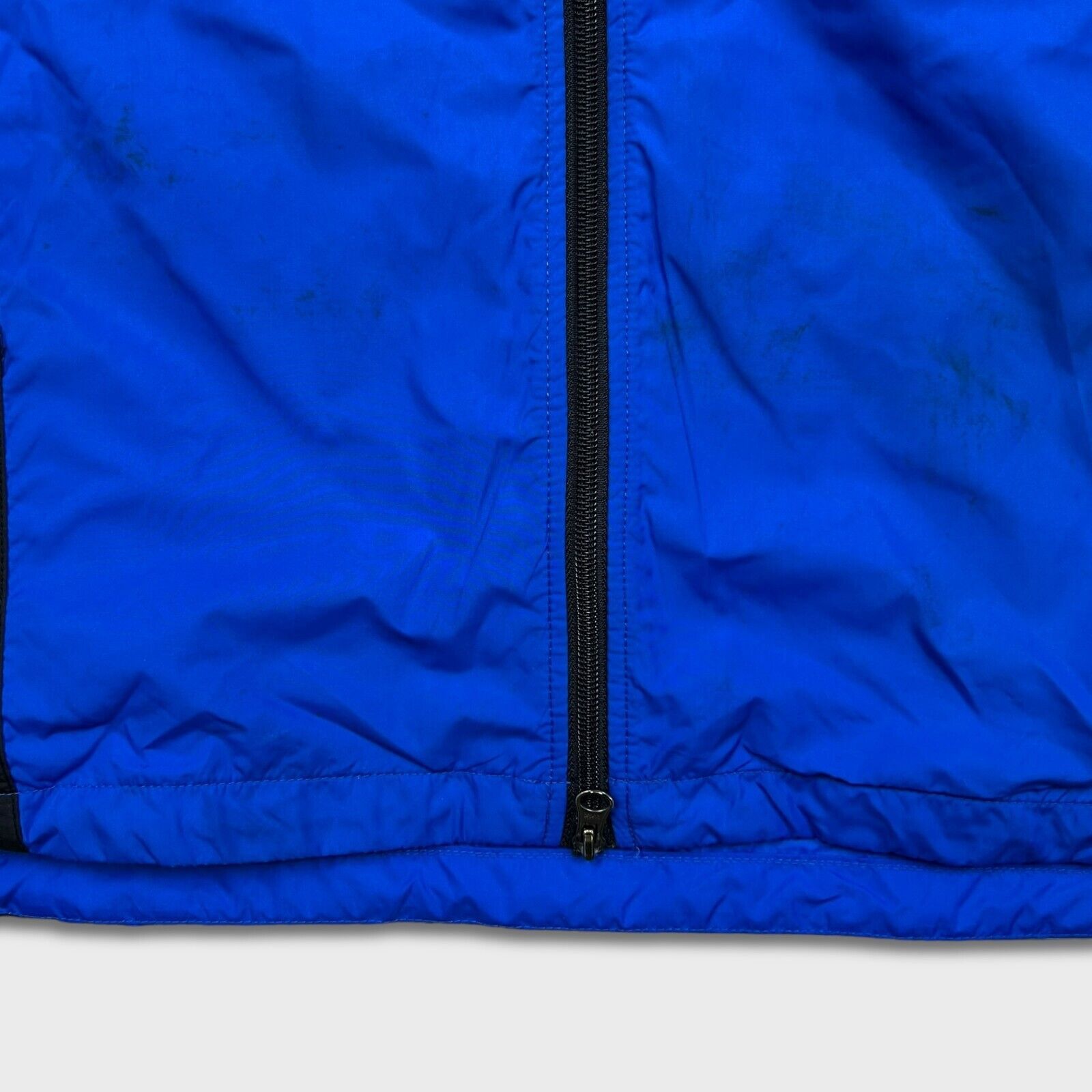 Nike × Vintage VTG Nike Jacket Large Swoosh Full Zip Bomber 90s Windbreaker Size US L / EU 52-54 / 3 - 3 Thumbnail