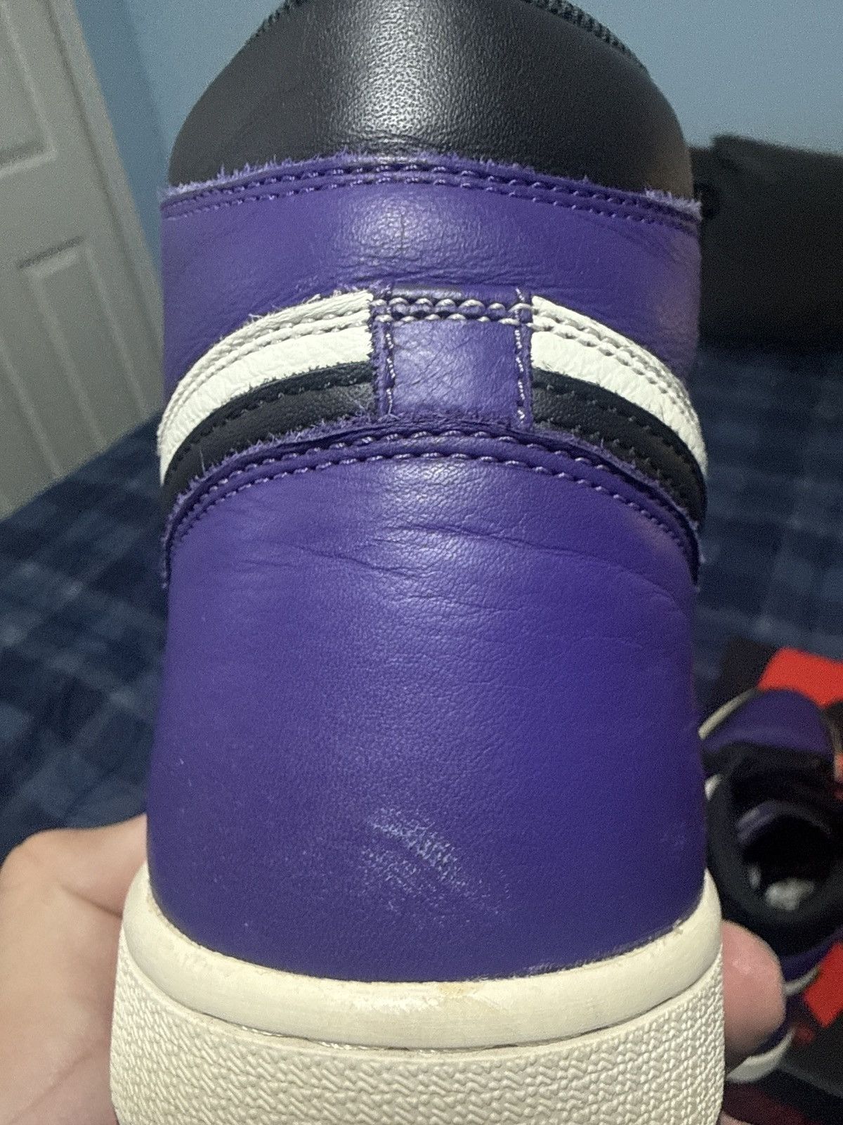 Jordan Brand Jordan 1 Court Purple Size US 11 / EU 44 - 8 Thumbnail