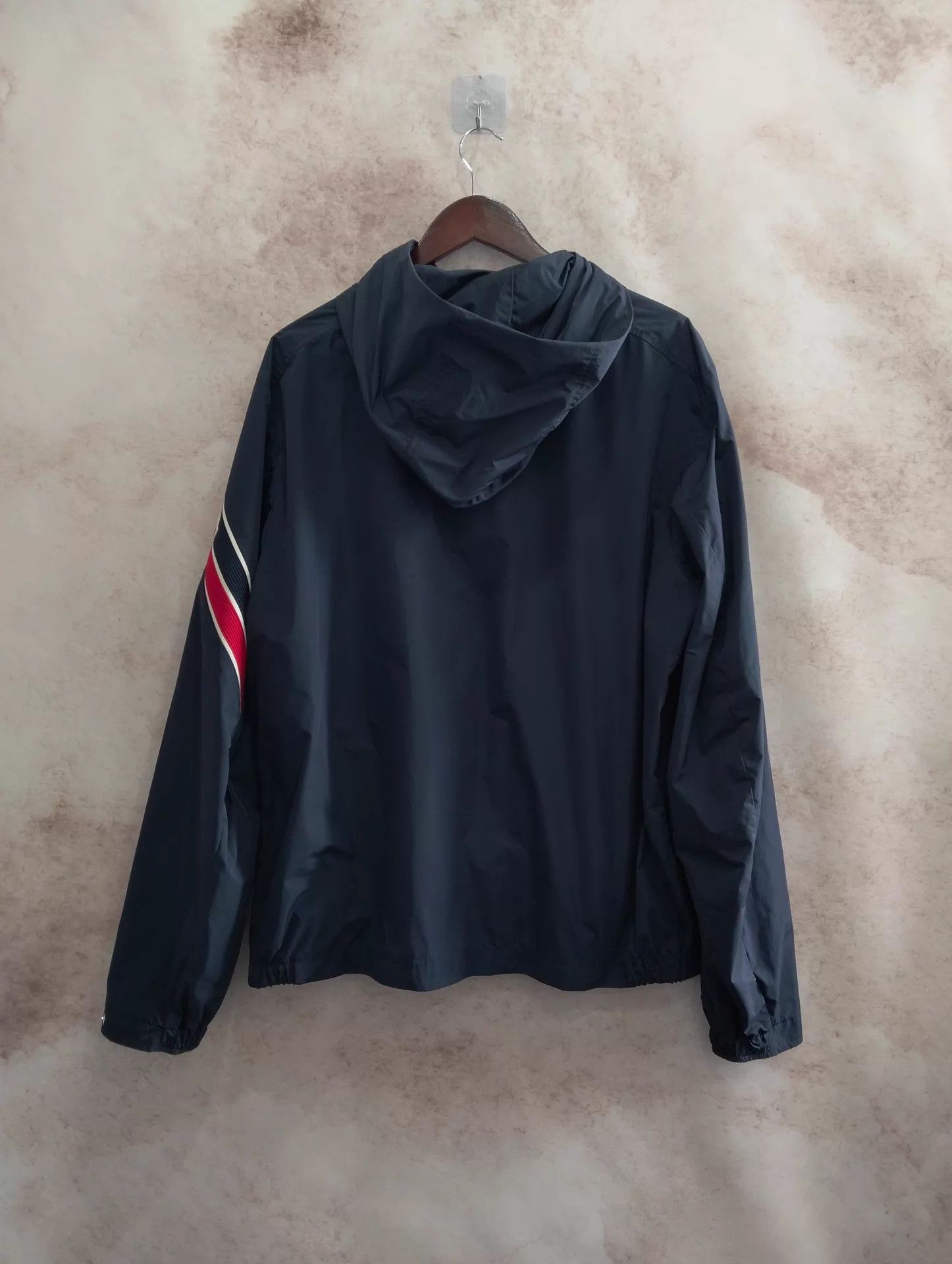 Moncler Moncler Striped Hooded Zip-Up Jacket Size 5 95 New Size US XXL / EU 58 / 5 - 2 Thumbnail