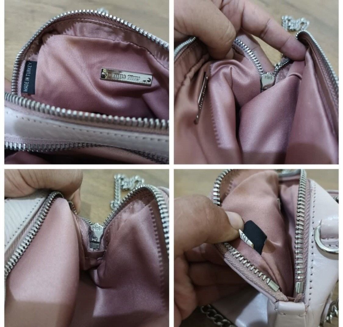 Miu Miu Miu Miu crossbody chain leather with stud bag Size ONE SIZE - 4 Thumbnail